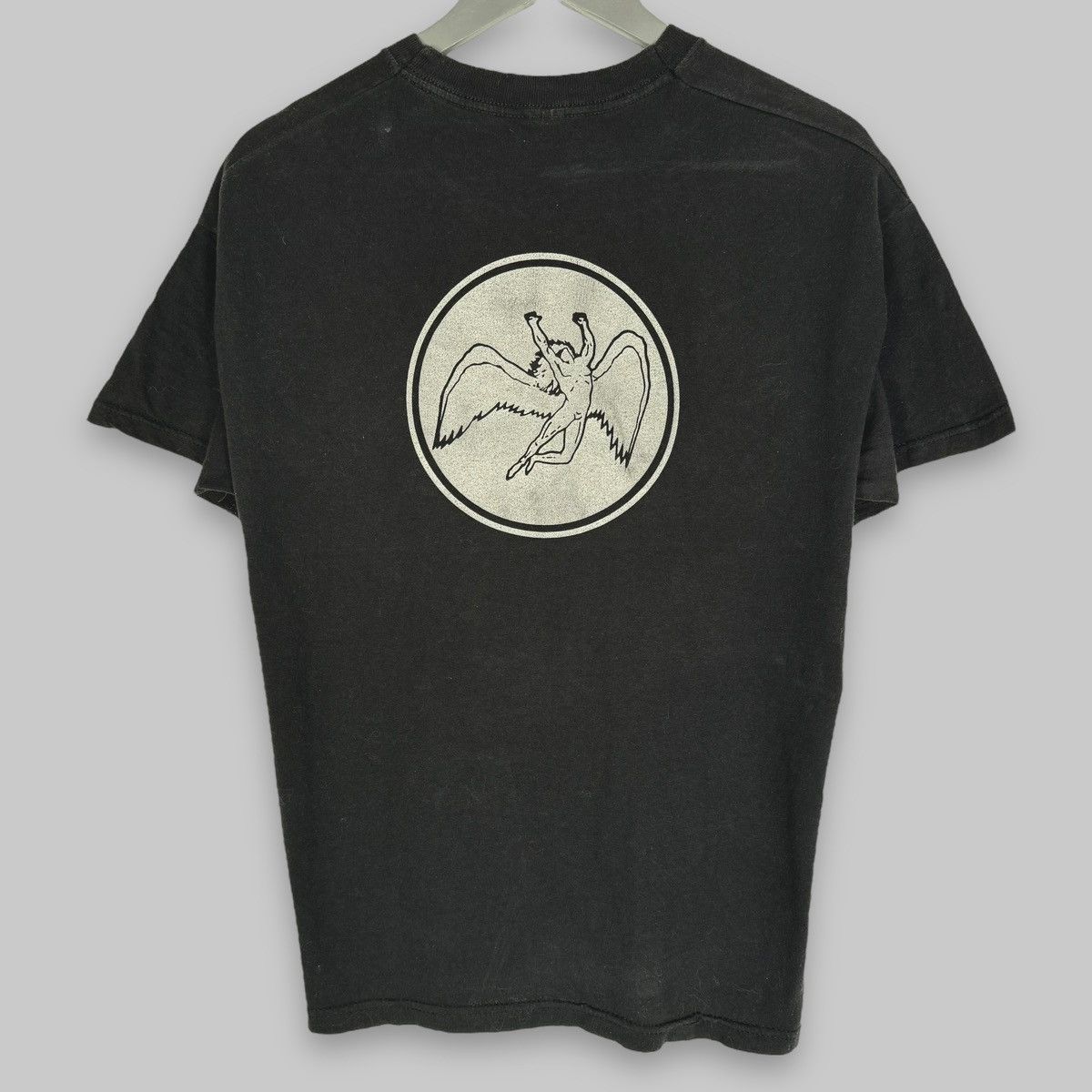 Band Tees Vintage 90s Led Zeppelin Logos Euro Bootleg Rock T Shirt Size US L / EU 52-54 / 3 - 2 Thumbnail