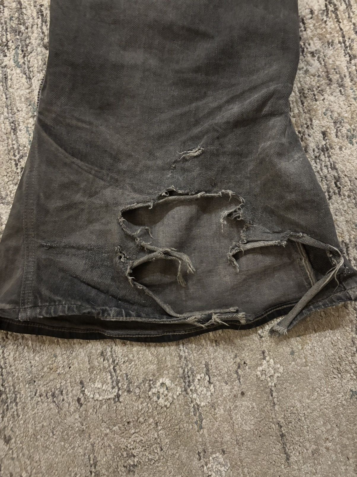 Rick Owens RICK OWENS FW22 BOLAN BANANA Size US 32 / EU 48 - 5 Thumbnail