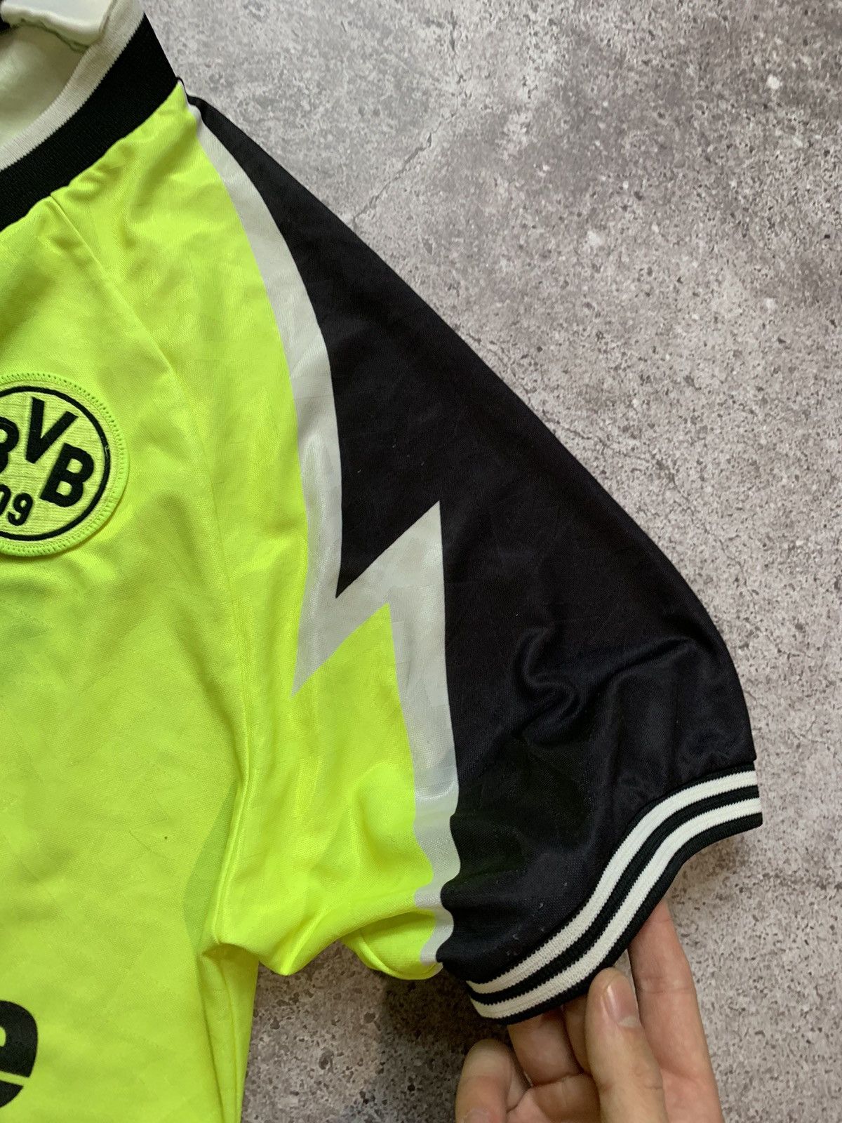 Nike × Vintage Vintage Nike Borussia Dortmund 1995-1996 Home Soccer Jersey Size US M / EU 48-50 / 2 - 10 Thumbnail