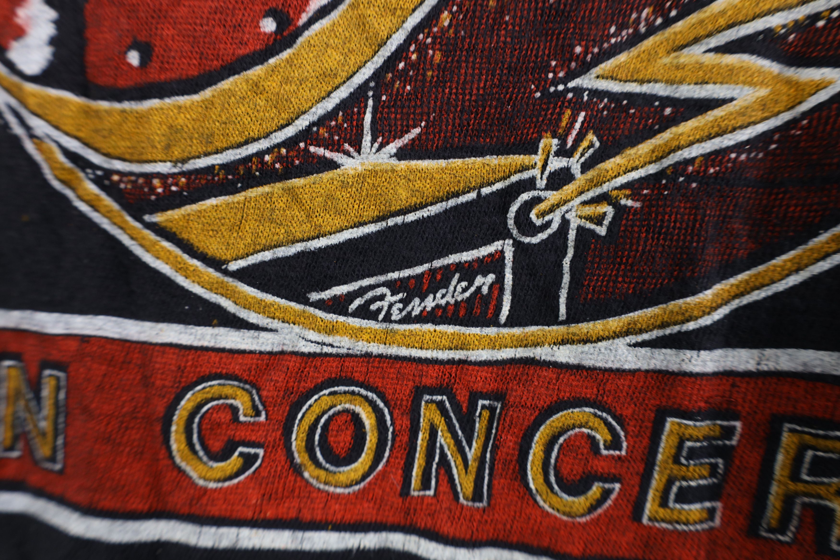 Vintage Vintage 80s Concert Tour Ted Nugent Band T-Shirt Black USA Size S / US 4 / IT 40 - 11 Thumbnail