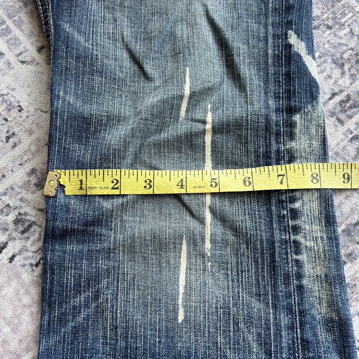 If Six Was Nine Flared Painter Style Liberto Jeans Size US 32 / EU 48 - 15 Thumbnail