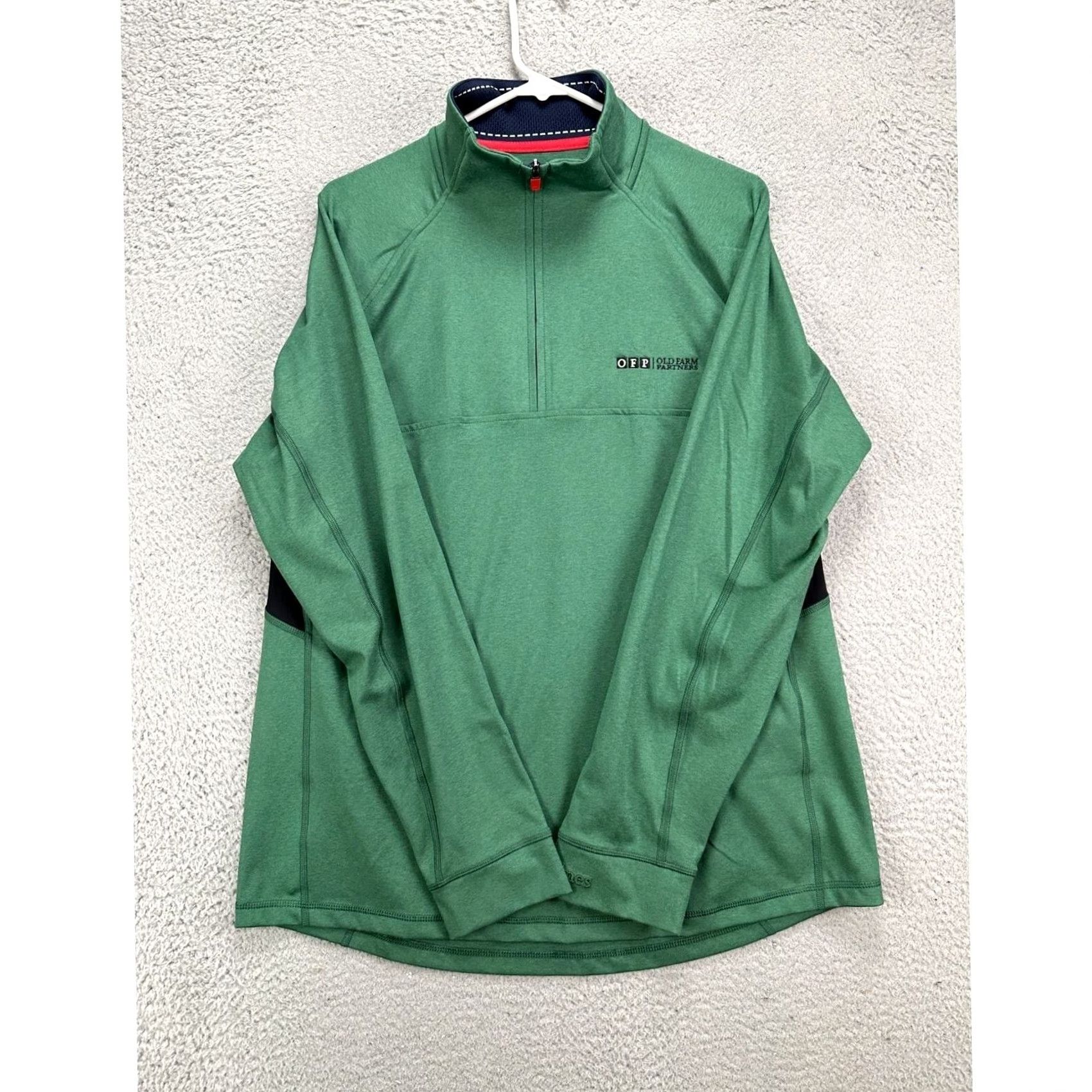 Vineyard Vines Vineyard Vines Pullover Sweatshirt Mens Large Performance Green Stretch Athletic Shirt Size US L / EU 52-54 / 3 - 3 Thumbnail
