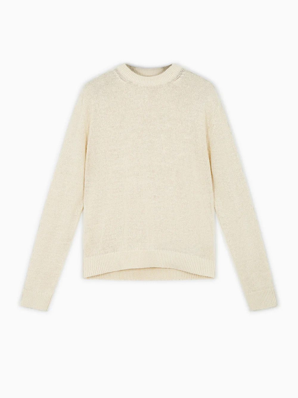 Jil Sander o1loc1c0426 Open Knit Sweater in Ecru/White Size M / US 6-8 / IT 42-44 - 1 Thumbnail