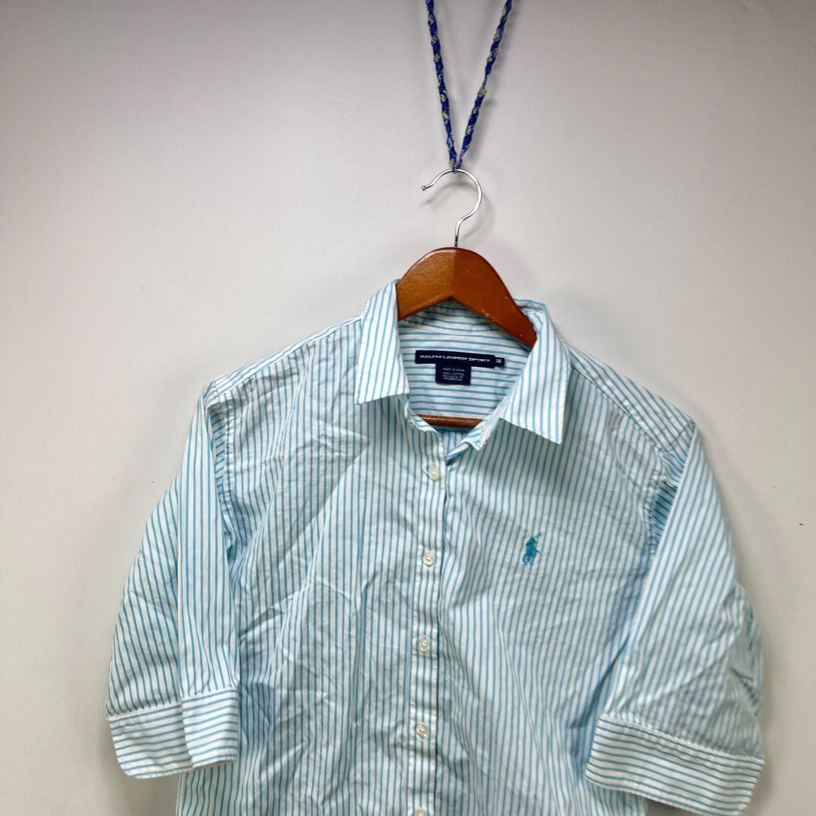 Polo Ralph Lauren Vintage Polo Ralph Lauren Pony Youth Button Up Shirt 14 Size ONE SIZE - 2 Thumbnail