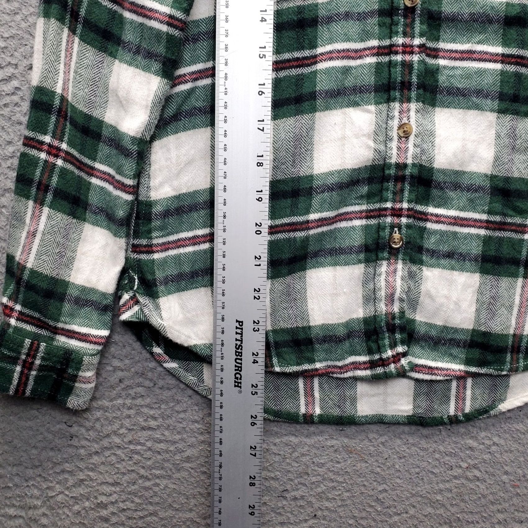 American Eagle Outfitters American Eagle Outfitters Womens Small Multicolor Plaid Soft Flannel Button-Up Shirt - Classic Fit, Casual Size S / US 4 / IT 40 - 3 Thumbnail