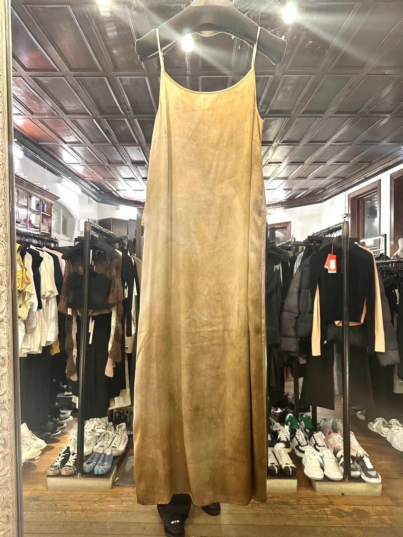 Uma Wang UMA WANG 24FW Women's Nude Anaya Ombré Silk Slip Dress Ｑ25 Size S / US 4 / IT 40 - 1 Thumbnail