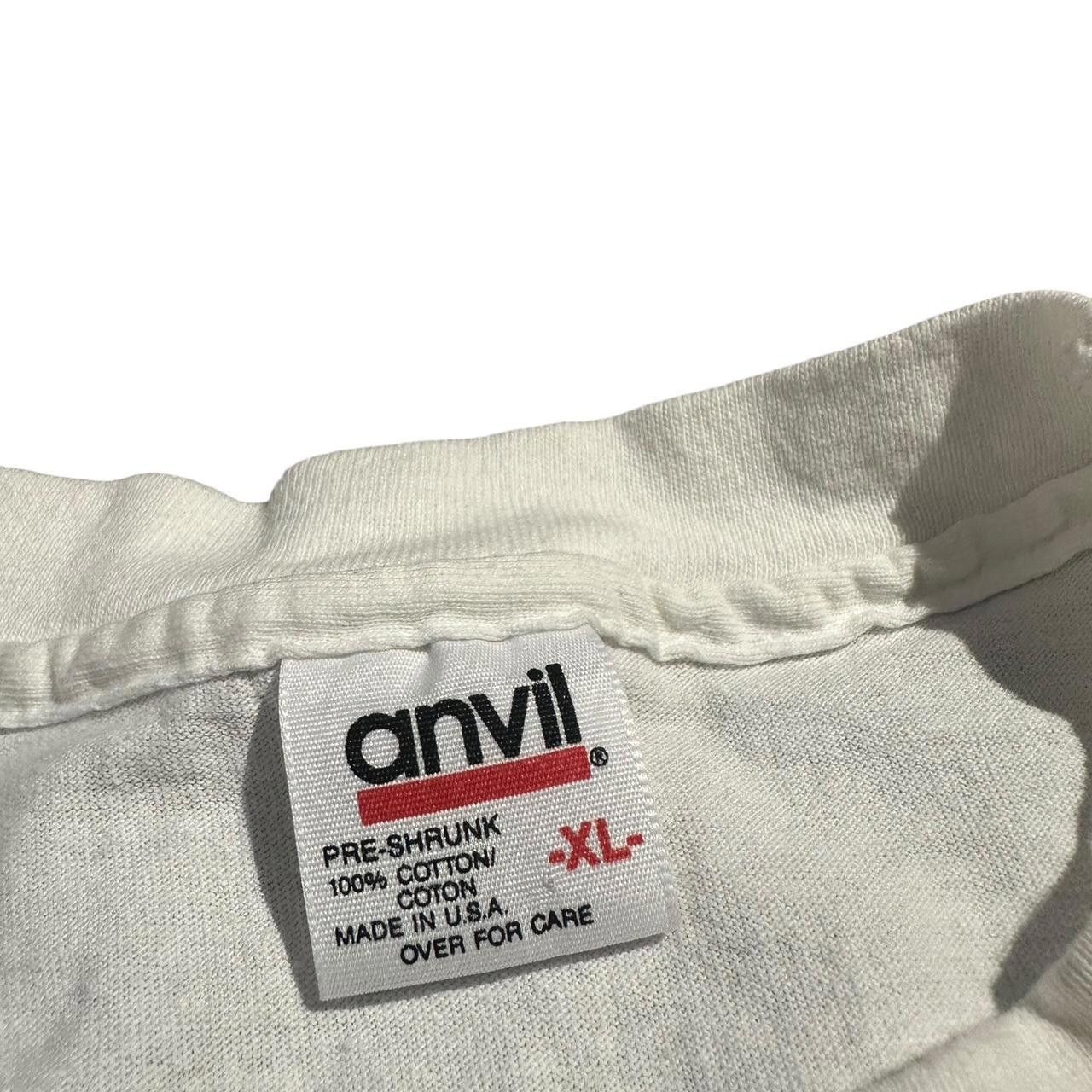 Anvil 1993 Chicago Bulls 3 Time World Champs Shirt (MADE IN USA) Size US XL / EU 56 / 4 - 5 Thumbnail