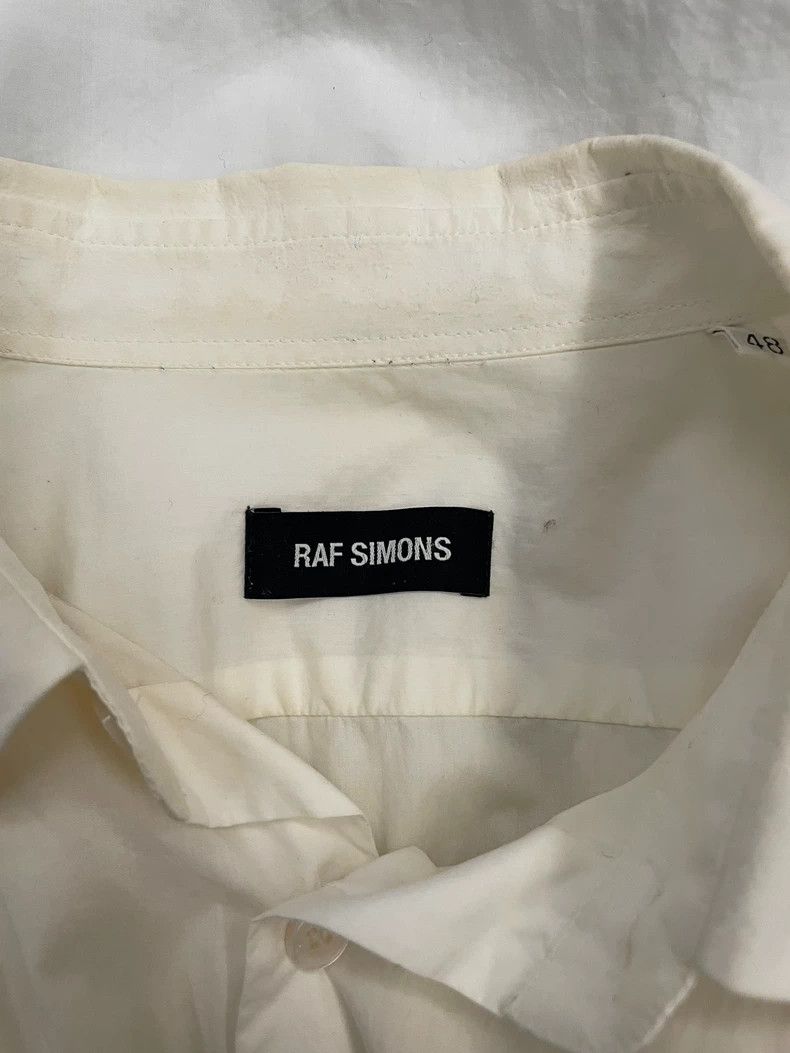 Other Raf simons White stitched hem shirt Size US M / EU 48-50 / 2 - 5 Thumbnail