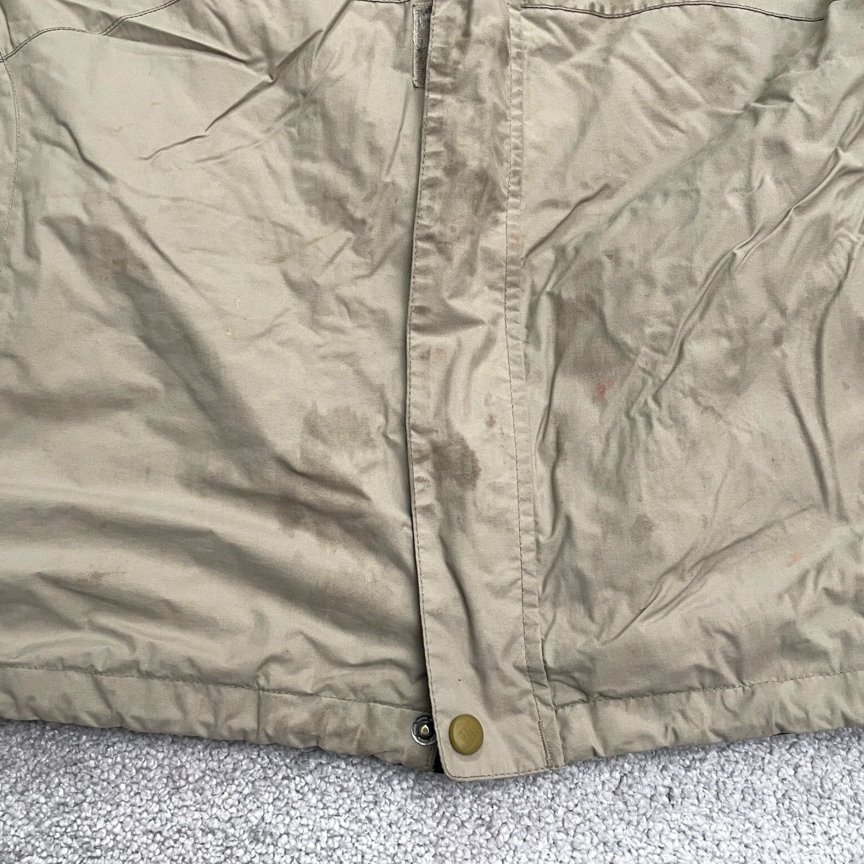 Vintage Columbia Interchange Jacket Mens XL Brown Nylon Full Zip Pocket Outdoor Hiking Size US XL / EU 56 / 4 - 5 Thumbnail