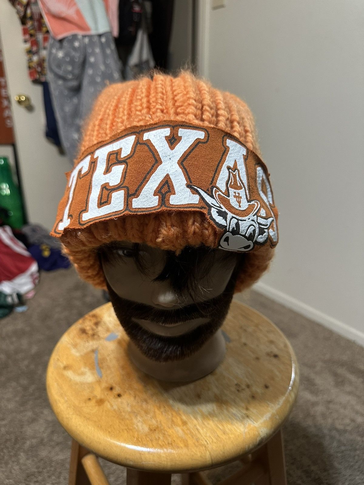 NCAA Vintage NCAA Texas Longhorns University “big head” hat 90s Size ONE SIZE - 1 Thumbnail