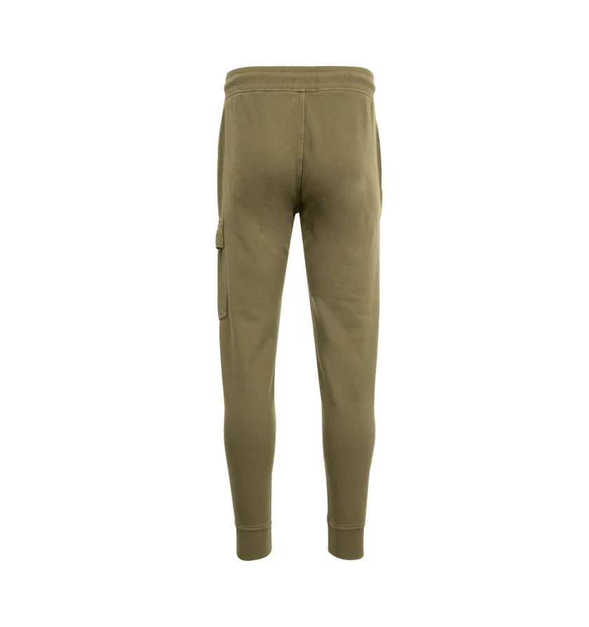 C.P. Company o1h1sh11225 Fleece Cargo Sweatpants in Green Size US 34 / EU 50 - 2 Thumbnail