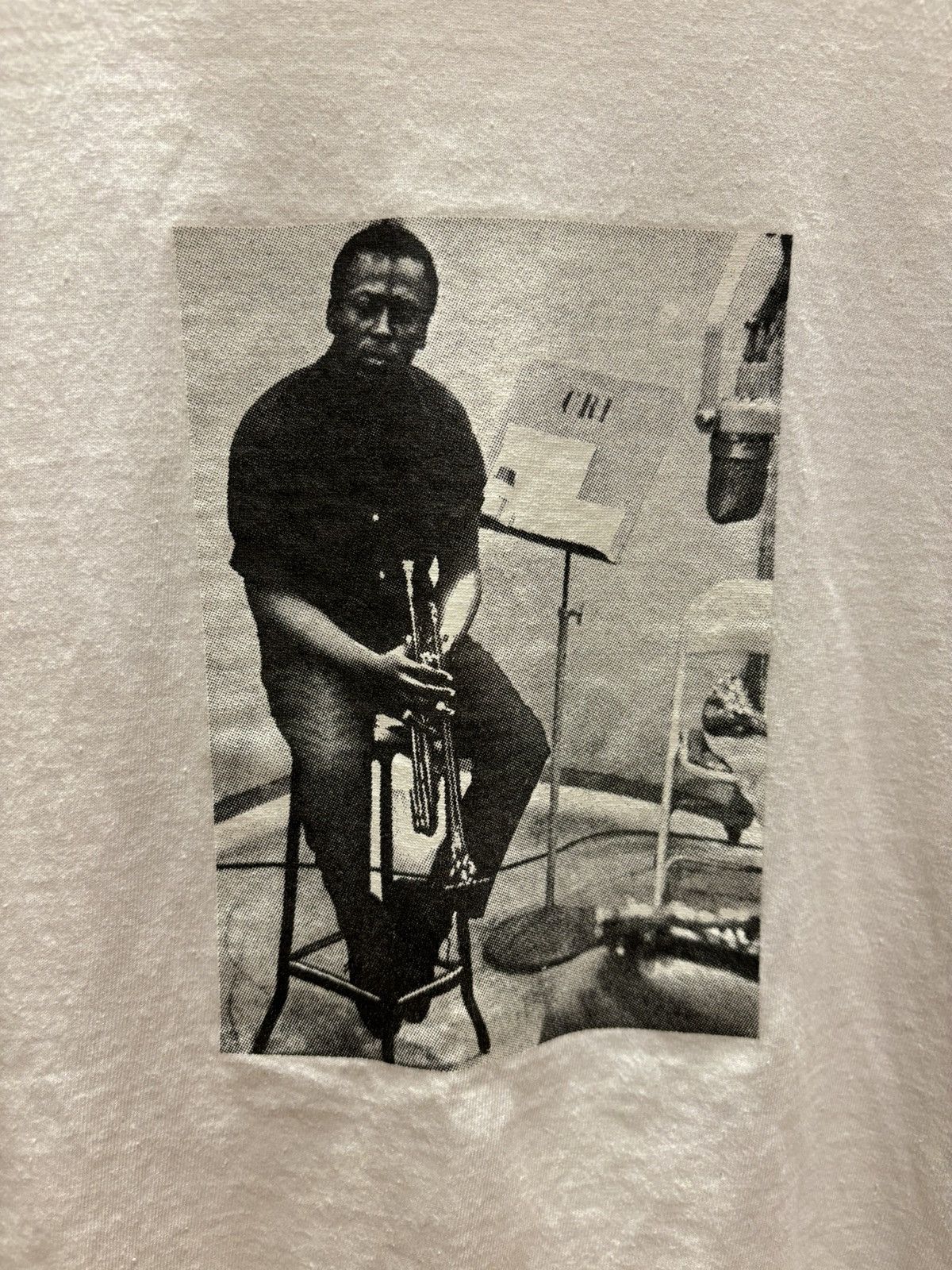 Supreme 2008 Supreme Miles Davis Box Logo Photo Shirt Size US M / EU 48-50 / 2 - 2 Thumbnail