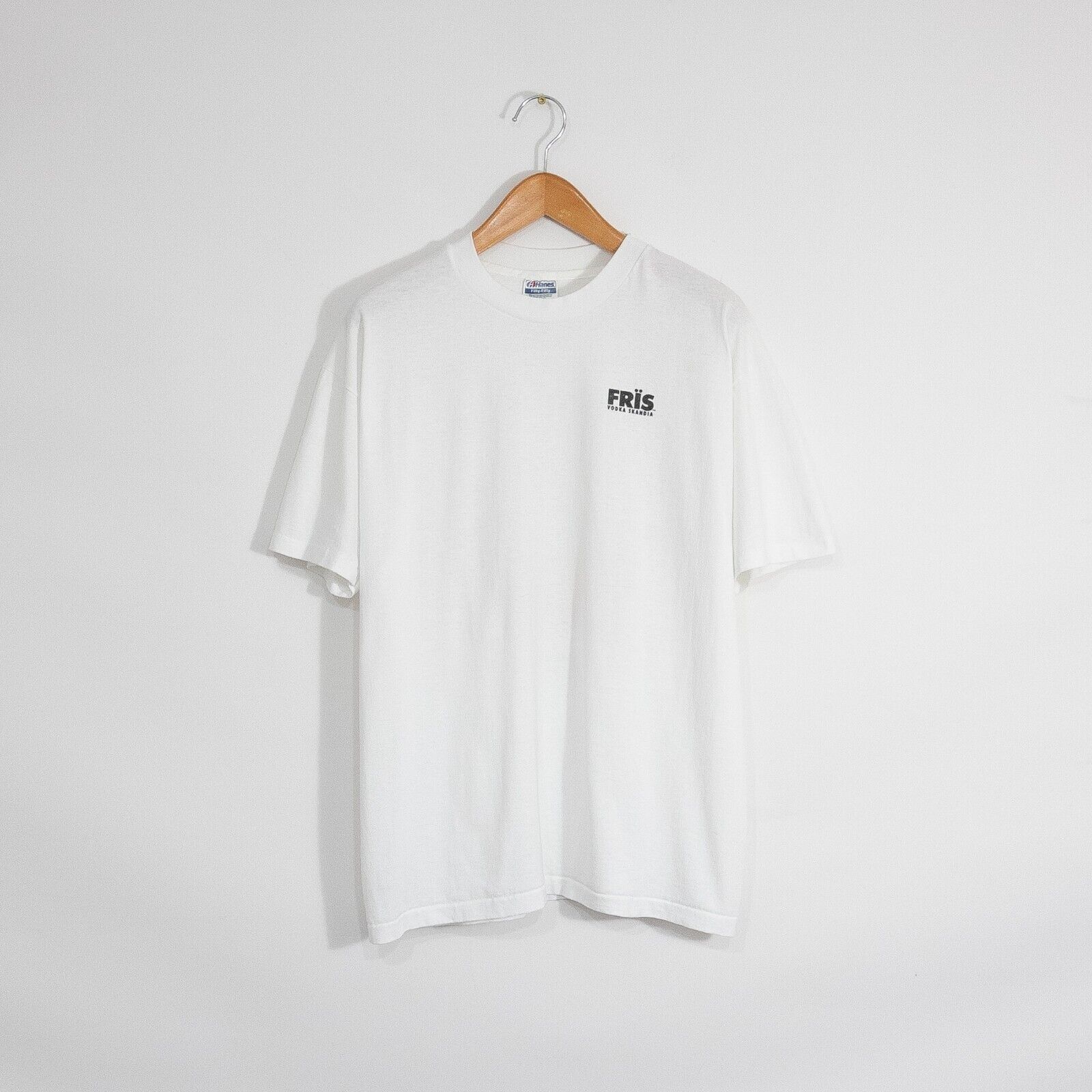 Vintage Vintage 90s Fris Vodka T Shirt XL Art Drawing Single Stitch Size US XL / EU 56 / 4 - 3 Thumbnail