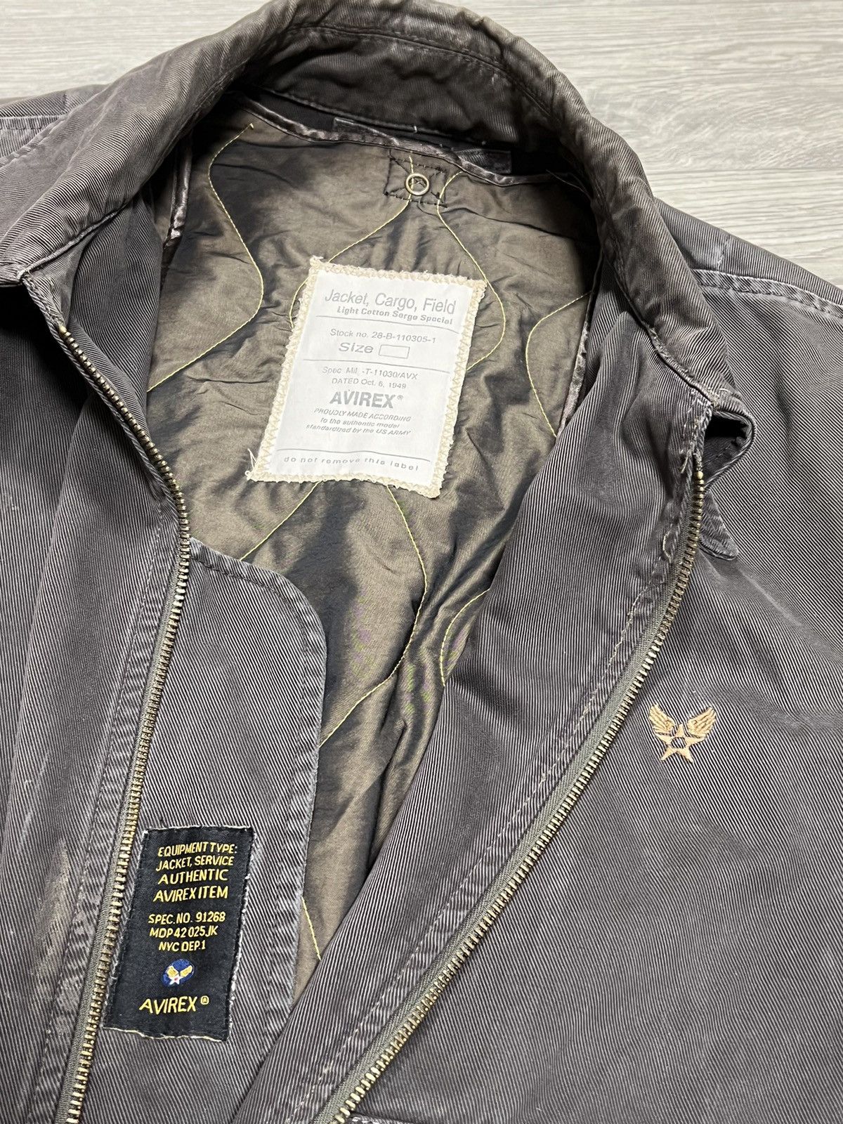 Avirex Avirex Cargo Field US Army jacket 1949 Size US L / EU 52-54 / 3 - 6 Thumbnail