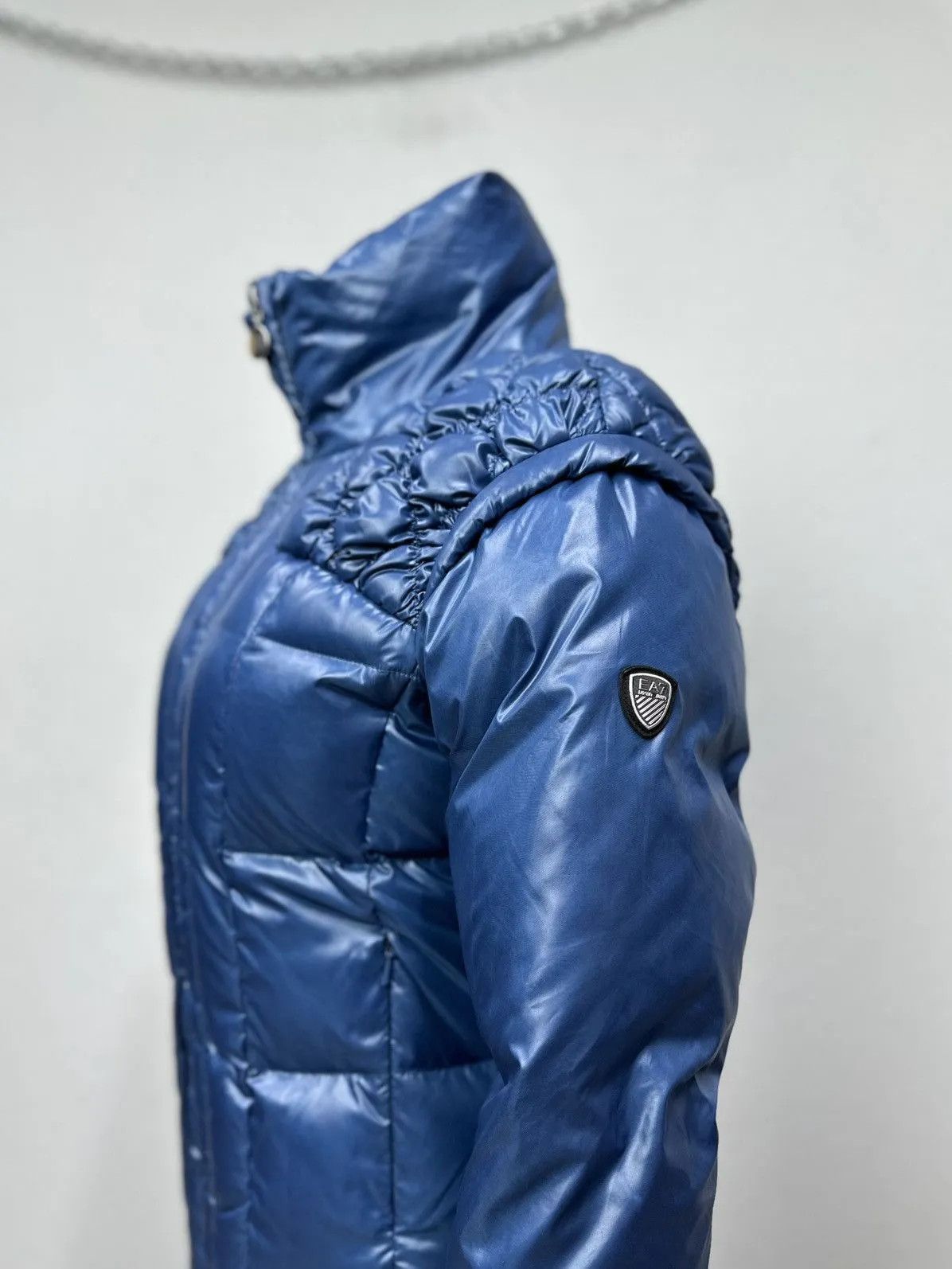 Emporio Armani Emporio Armani Down Jacket Vintage EA7 Avant Garde Style Y2K Size S / US 4 / IT 40 - 15 Thumbnail