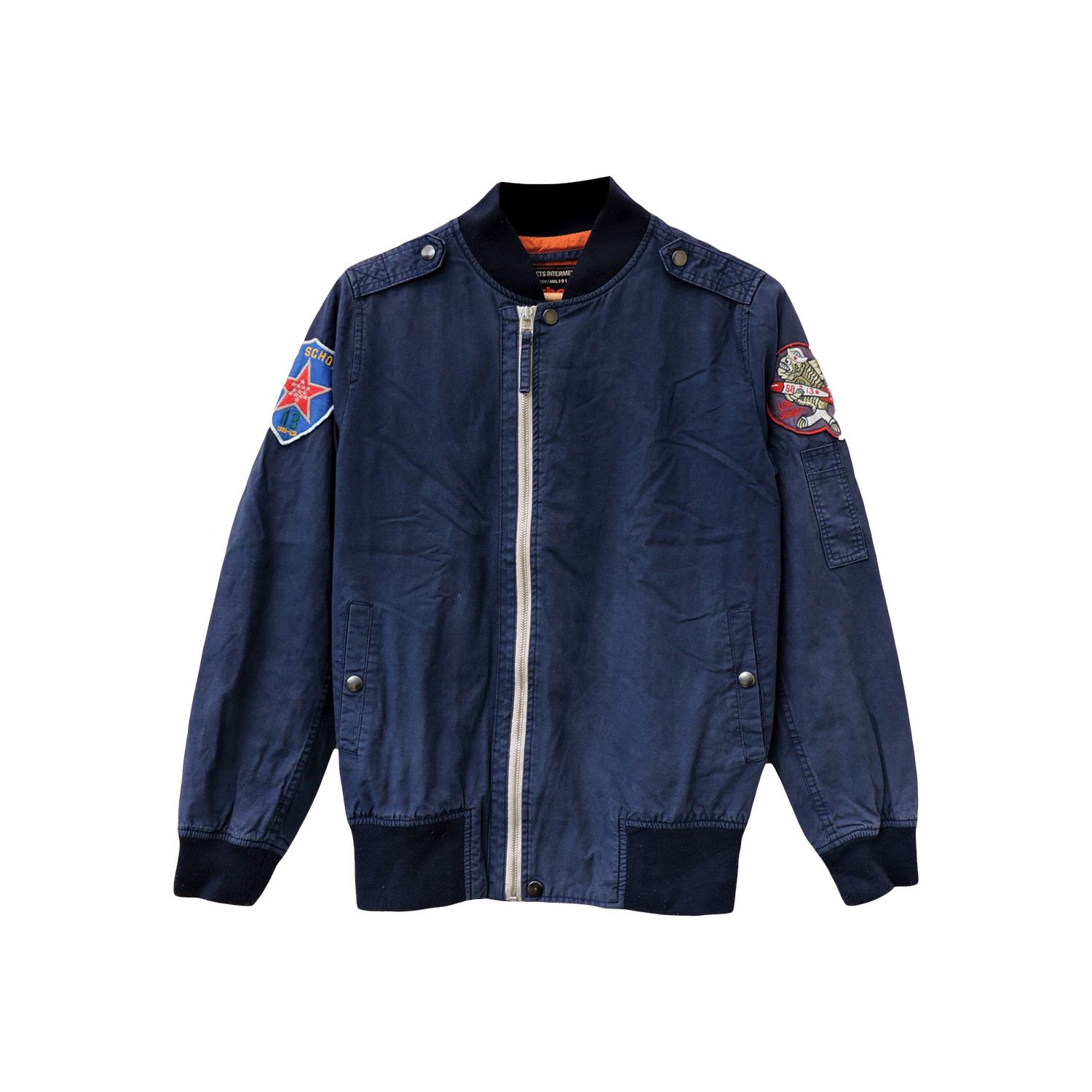 Schott SCHOTT N.Y.C. USS SB-13 LIGHTWEIGHT INTERMEDIATE JACKET Size US S / EU 44-46 / 1 - 1 Thumbnail