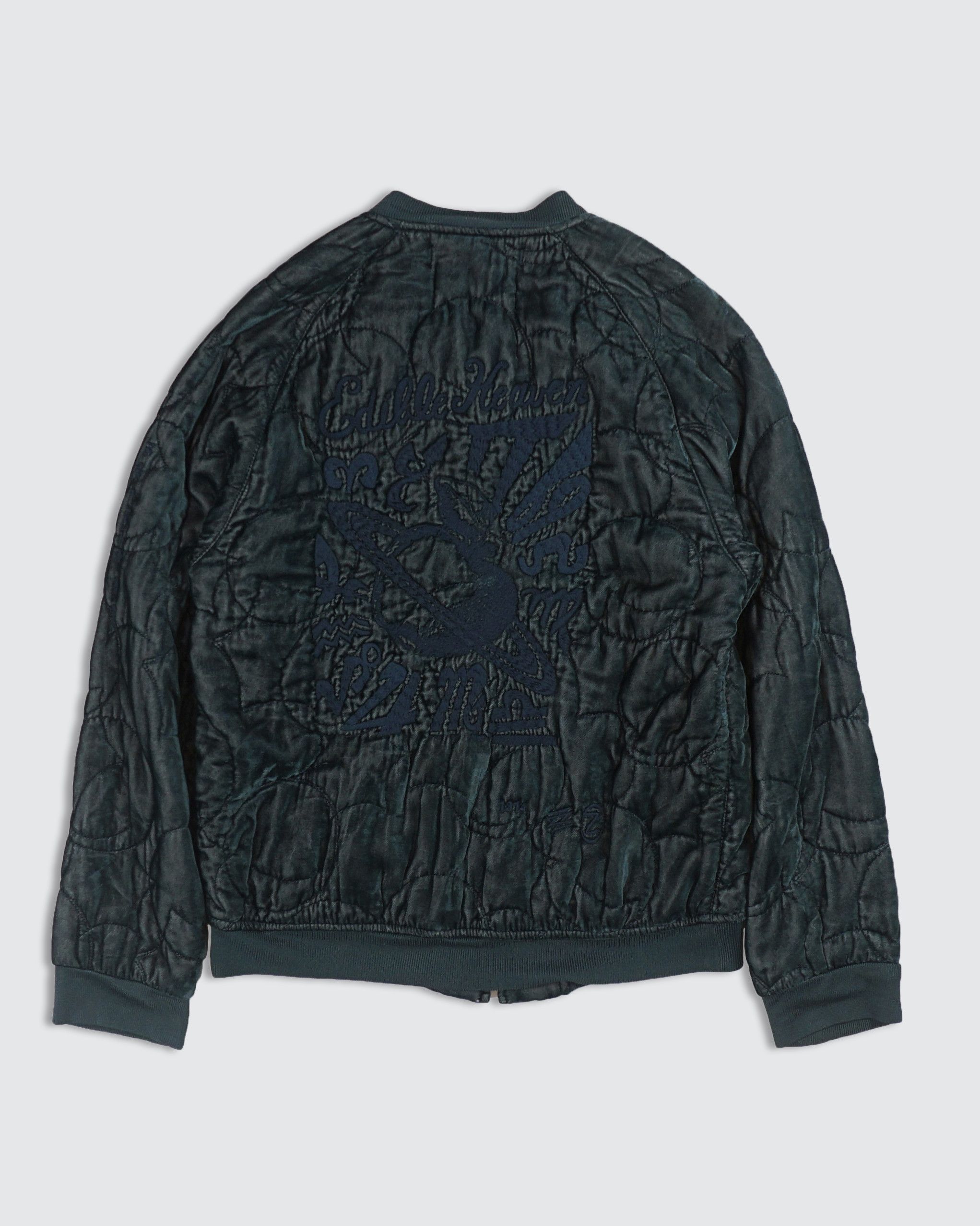 CABANE de ZUCCa AW02/ Cabane De Zucca Embroidery Velvet Bomber Size US S / EU 44-46 / 1 - 2 Thumbnail