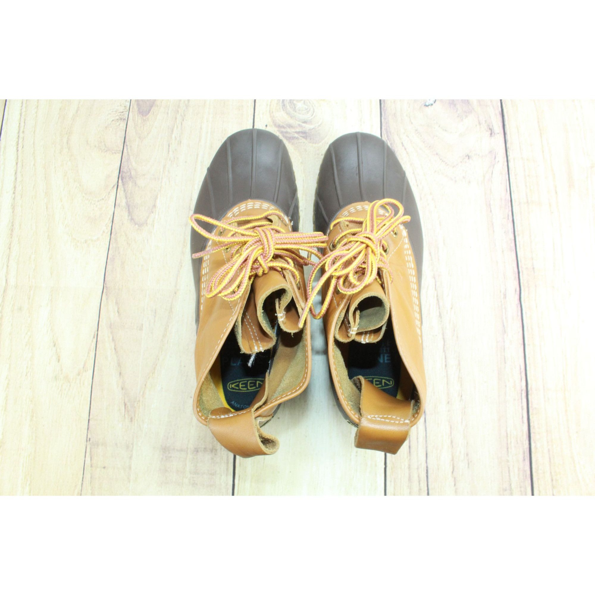 L.L. Bean LL Bean Women's Leather Unlined Ankle Duck Boots Size 8 M Size US 8 / IT 38 - 7 Thumbnail