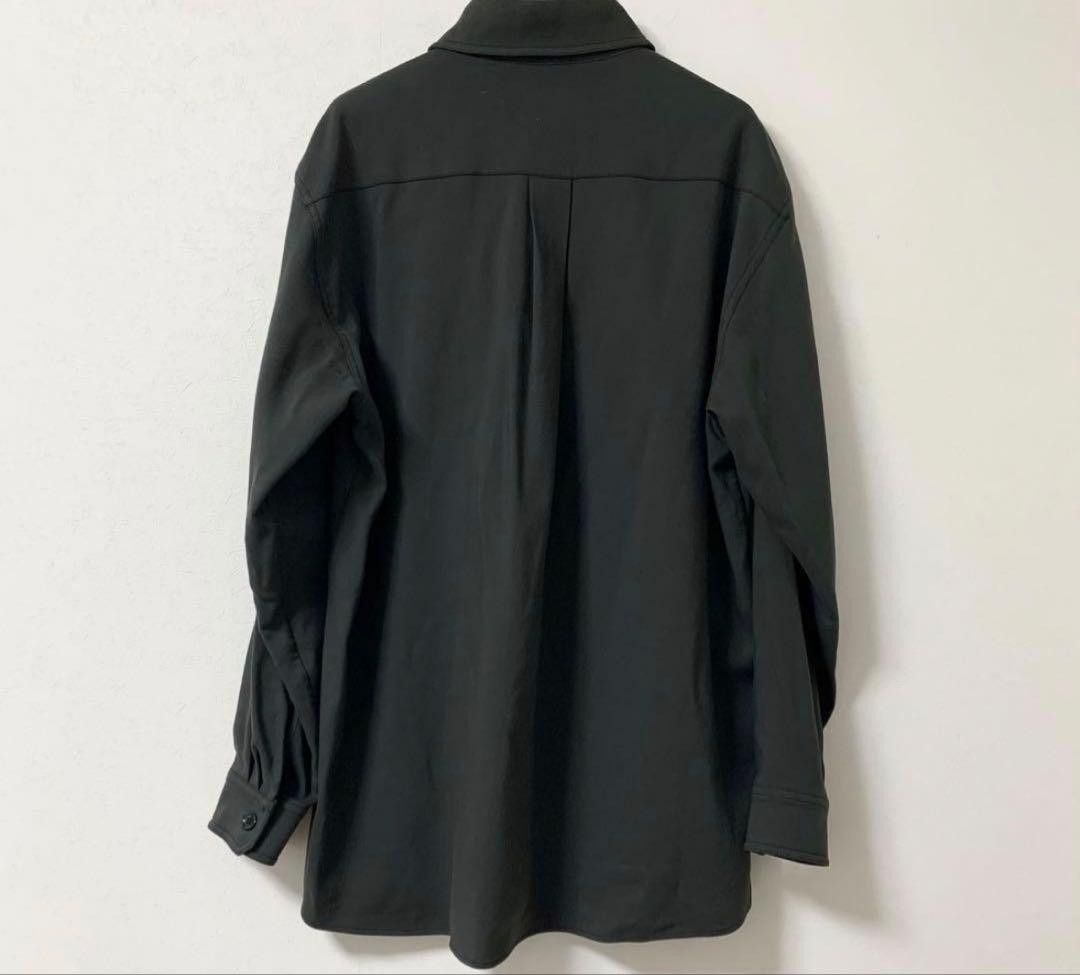 Lemaire LEMAIRE 22AW Rayon Drape Shirt Charcoal Gray 44 Size US S / EU 44-46 / 1 - 3 Thumbnail