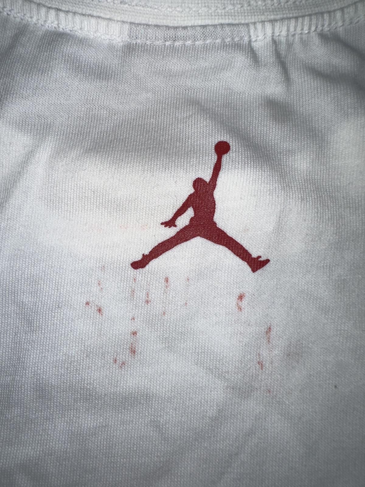 Jordan Brand Unreleased Jordan Men Geometric/Argyle T-Shirt Sample 2009 Size US XL / EU 56 / 4 - 4 Thumbnail