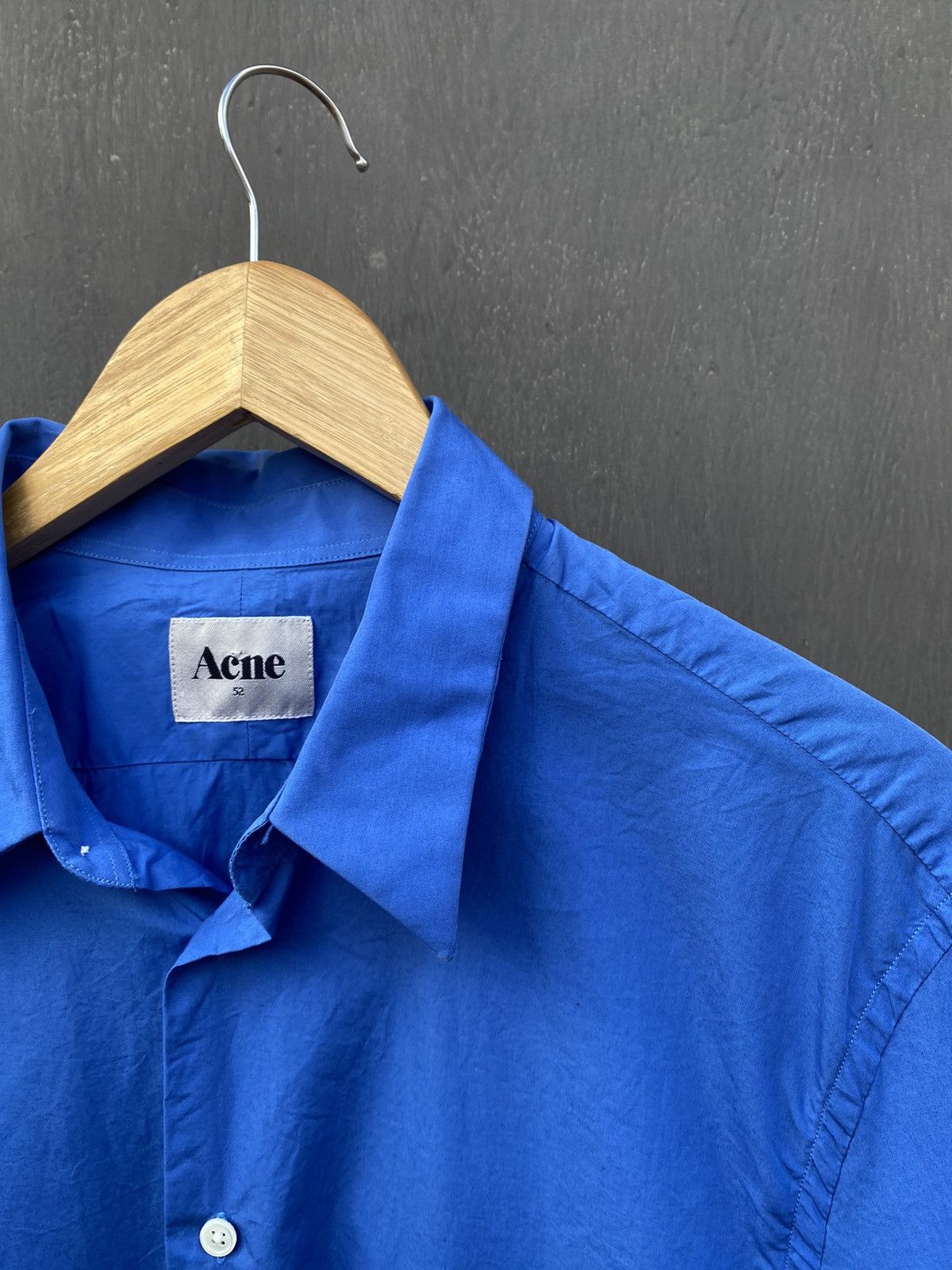 Acne Studios Acne Chatwin Pop AW12 blue shirt size 52 Size US L / EU 52-54 / 3 - 7 Thumbnail