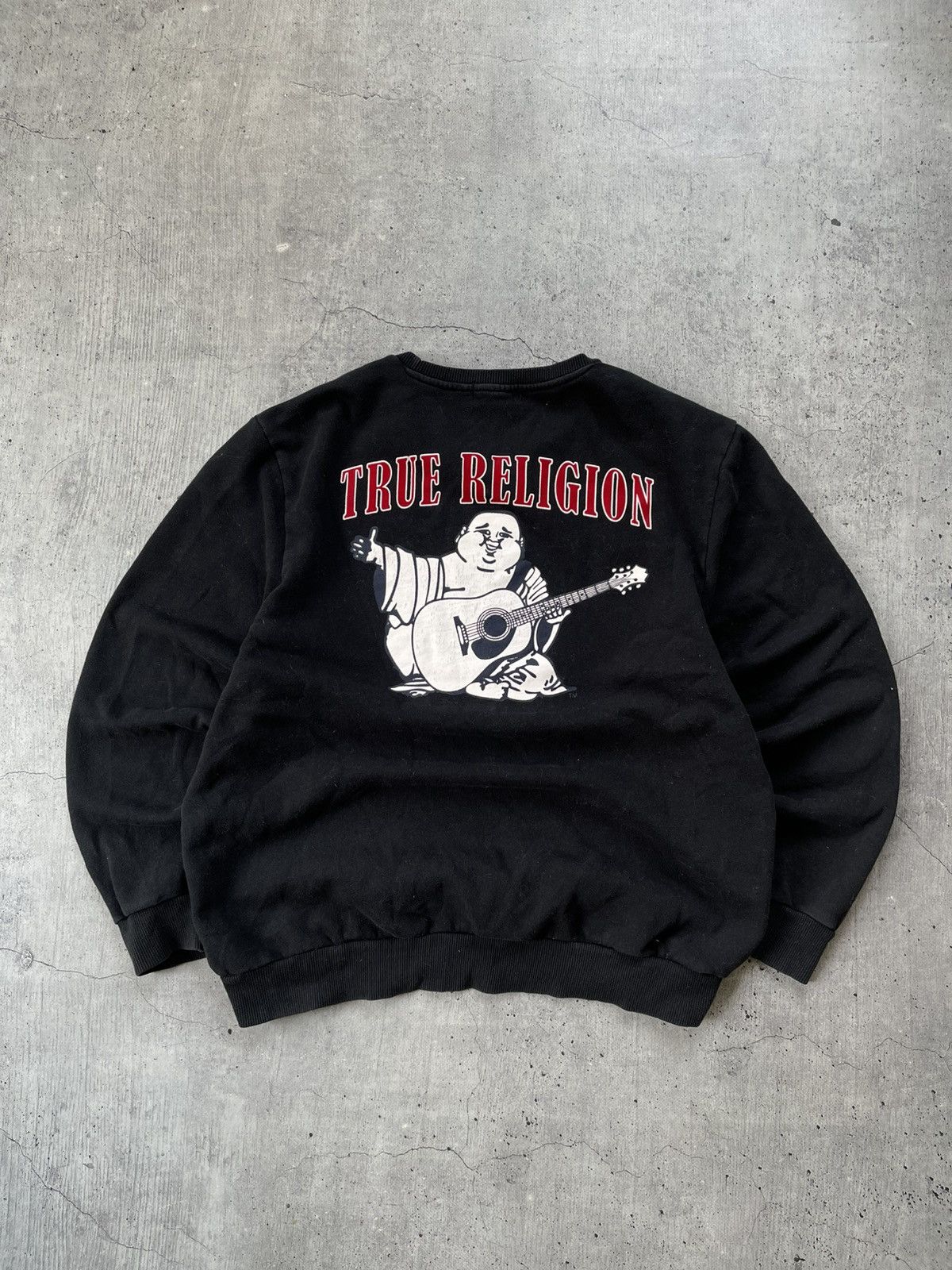True Religion Mens Vintage True Religion Sweatshirt Japanese style Size US M / EU 48-50 / 2 - 2 Thumbnail