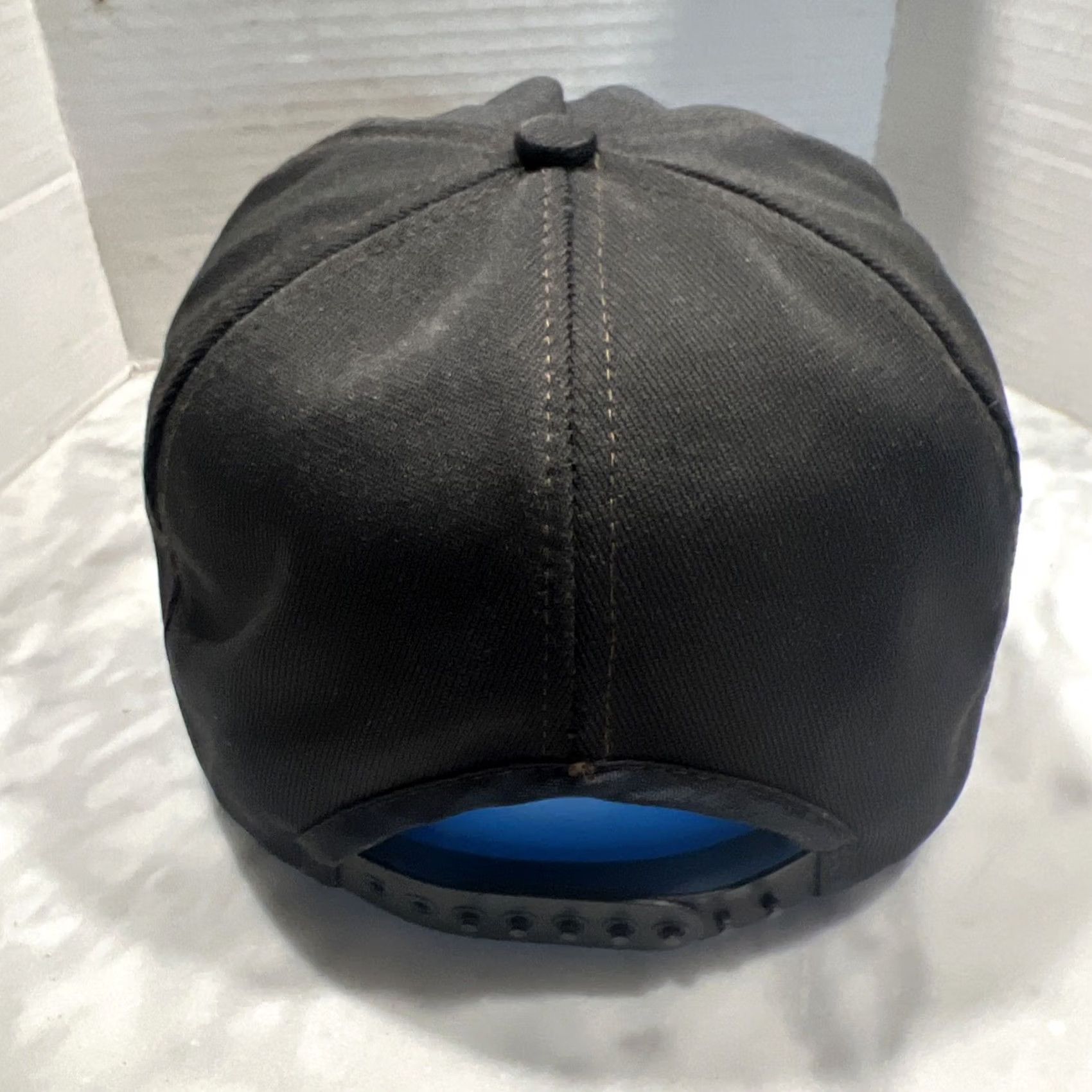 Vintage VINTAGE DEA Hat USA Law Enforcement Strapback Cap Made Old Used Stains Size ONE SIZE - 5 Thumbnail