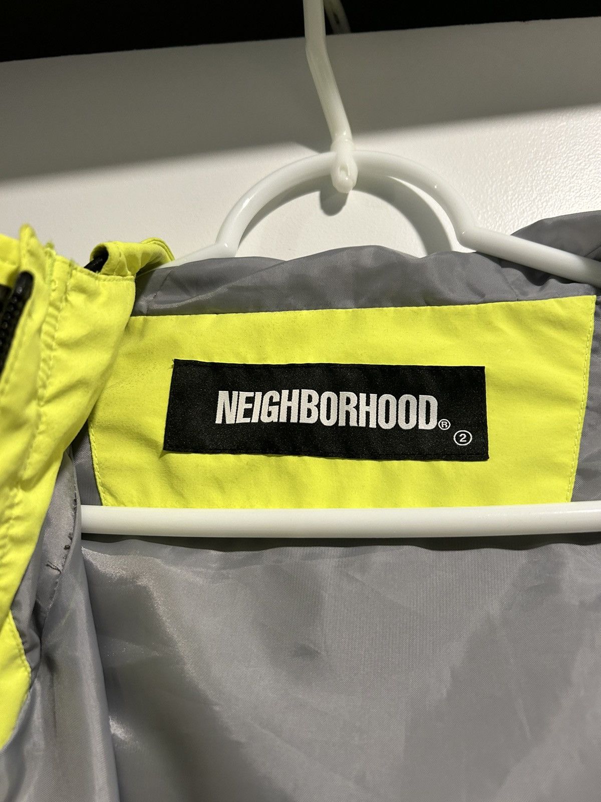 Neighborhood Neighborhood Neon Yellow Jacket 3 Layer Small Size US S / EU 44-46 / 1 - 3 Thumbnail