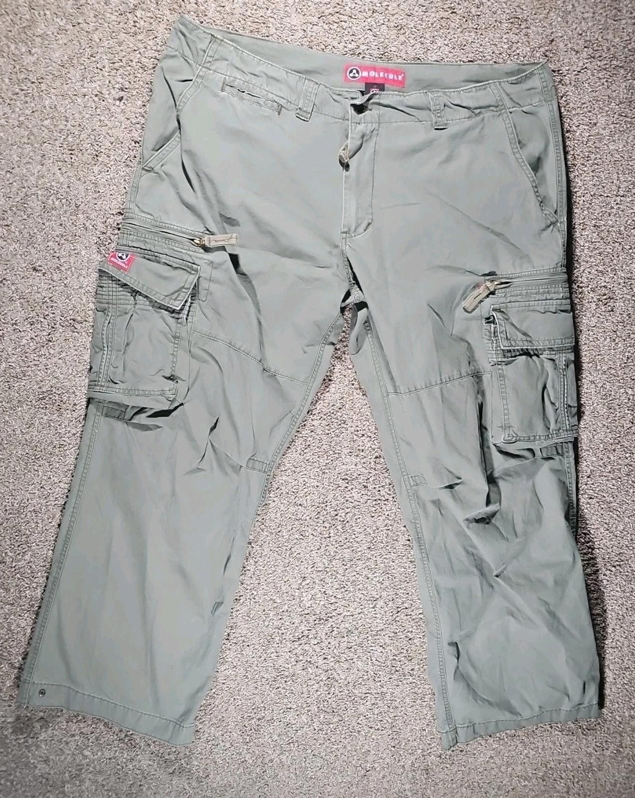 Other Y2K Molecule Cool Fusion Clothing Sz 50 Cargo Pants HEAVY Size US 44 / EU 60 - 1 Thumbnail