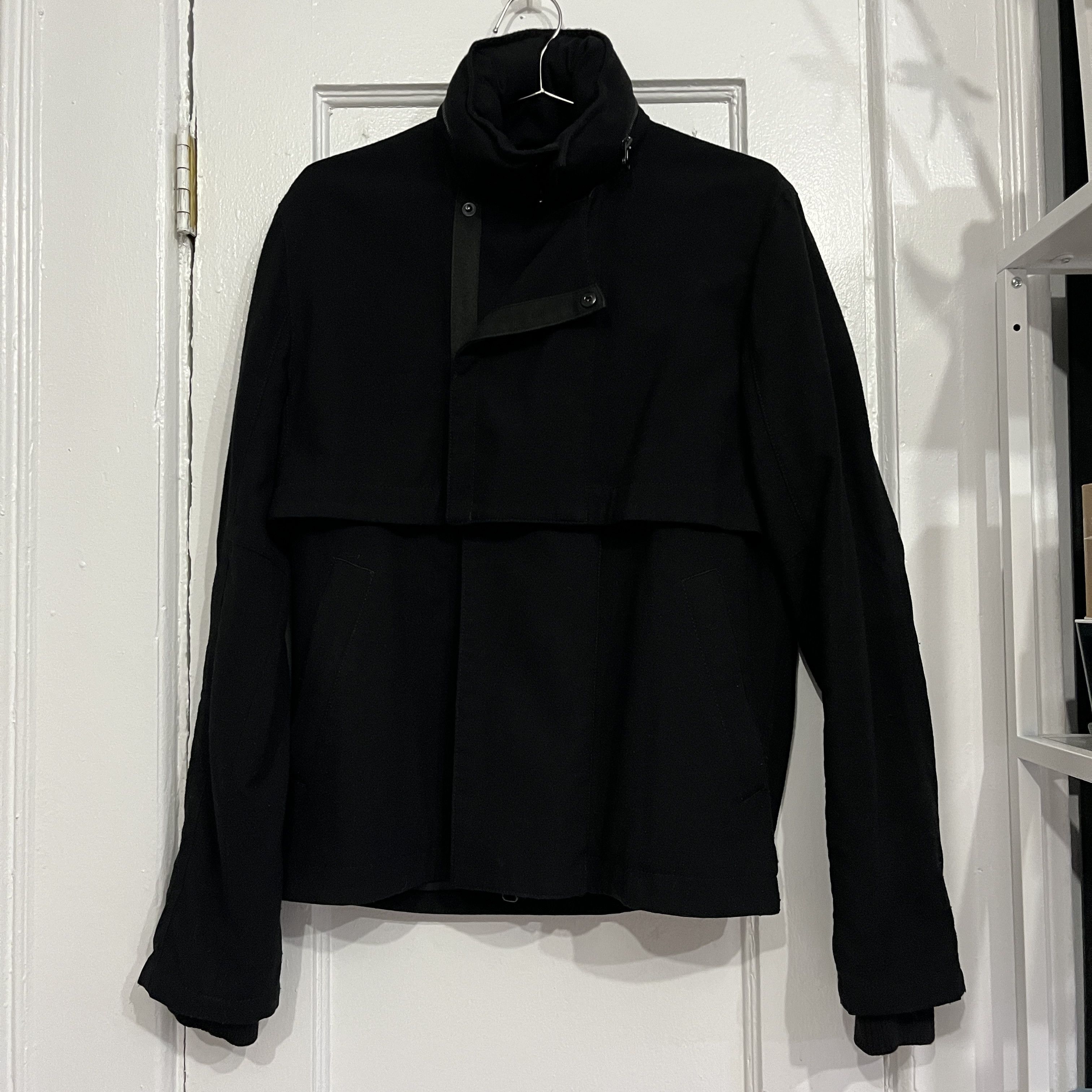 Helmut Lang Helmut Lang Layered Button Wool Coat Jacket Size US M / EU 48-50 / 2 - 2 Thumbnail