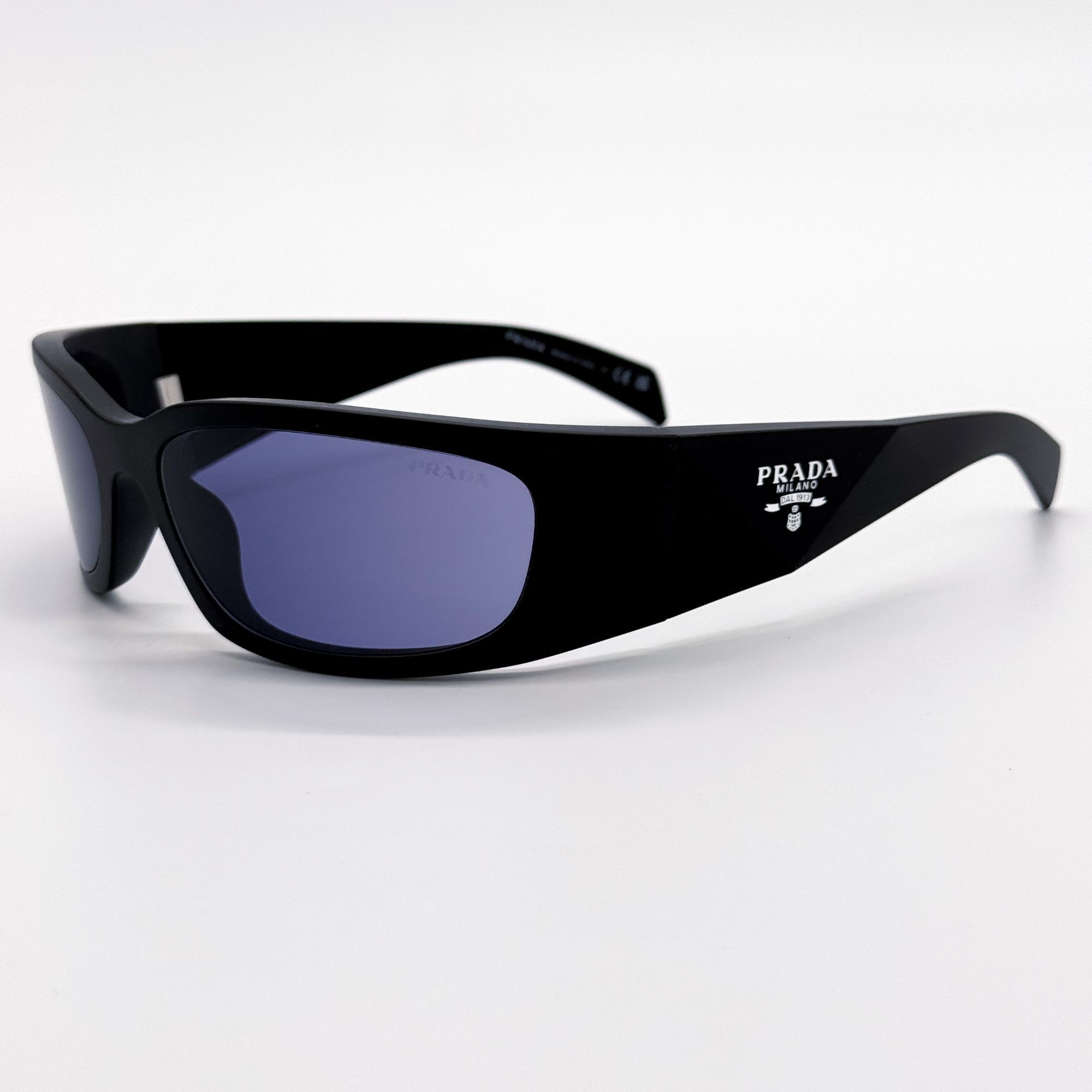 Prada NEW PRADA SUNGLASSES PRA19S 1BO40G BLACK PR A19S, SPR A19S Size ONE SIZE - 6 Thumbnail