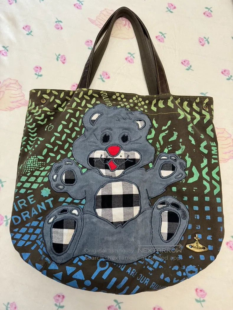 Vivienne Westwood Vivienne Westwood size os African series large tote bag Size ONE SIZE - 1 Thumbnail