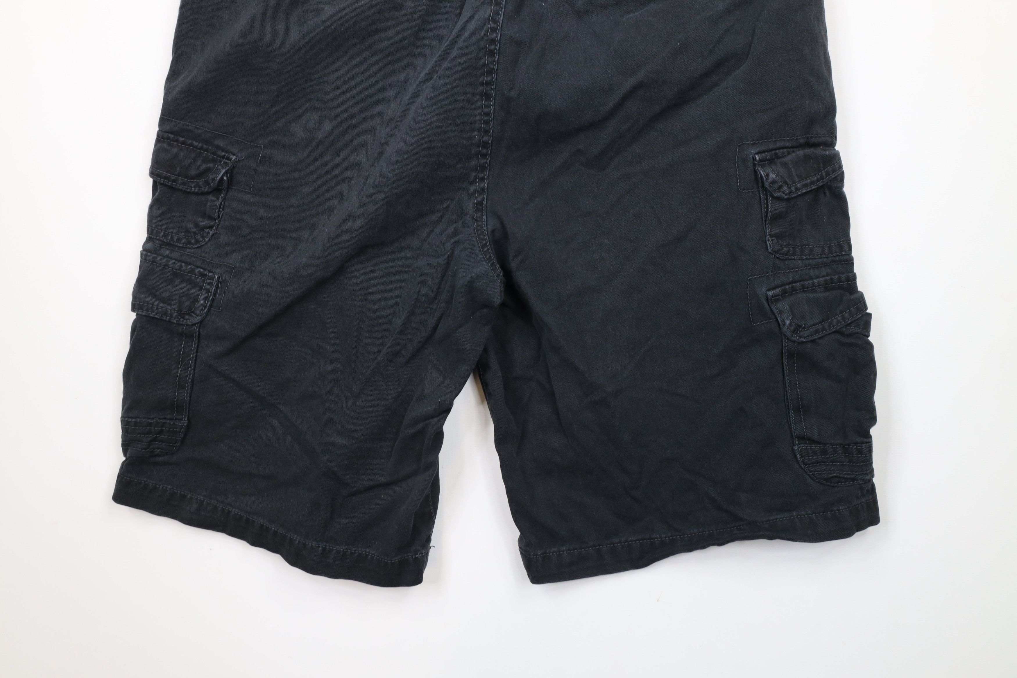 Ocean Pacific × Vintage Vintage Ocean Pacific Baggy Fit Cargo Shorts Black Cotton Size US 34 / EU 50 - 12 Thumbnail