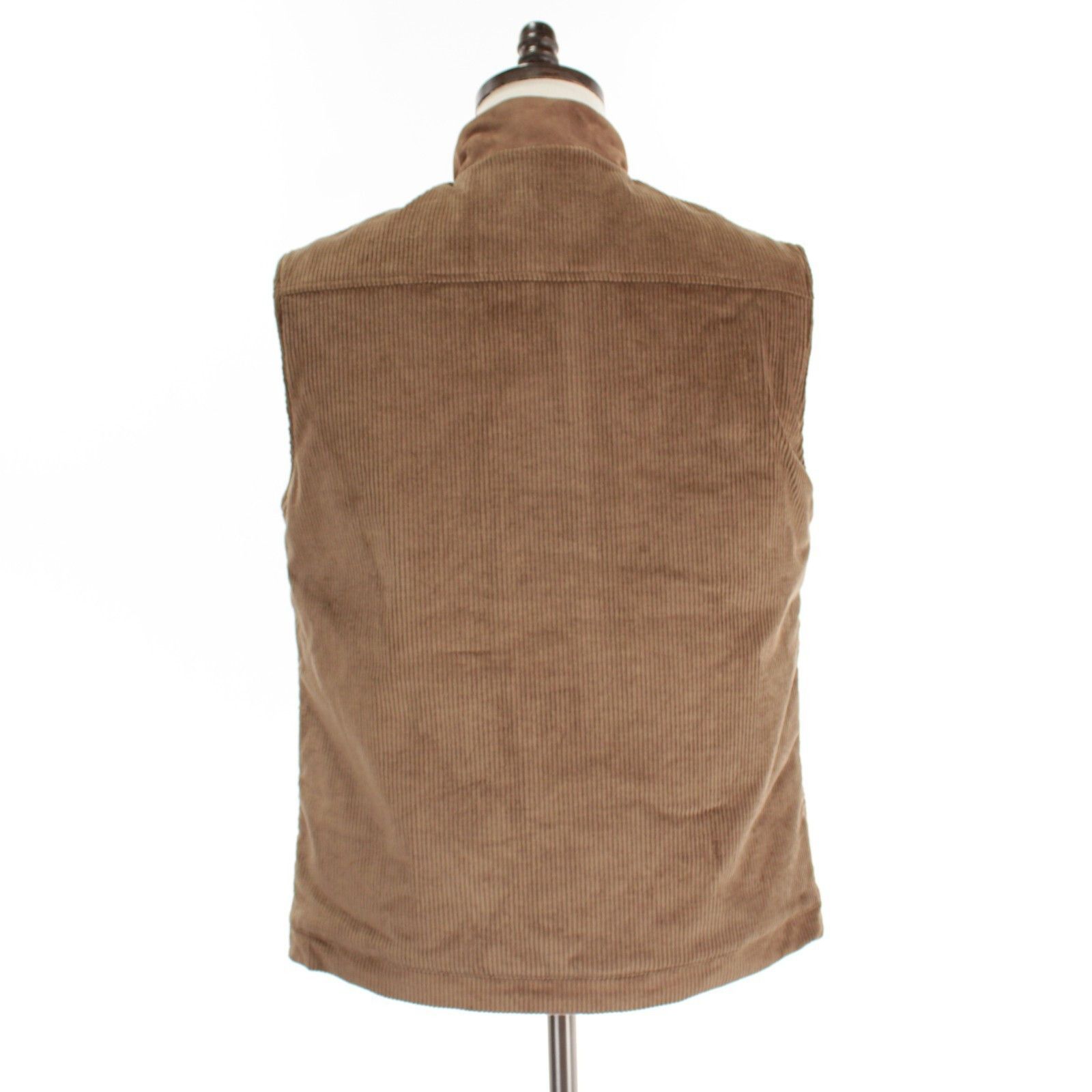 Luciano Barbera Luciano Barbera Vest Size M US In Brown Cotton Blend Size US M / EU 48-50 / 2 - 4 Thumbnail