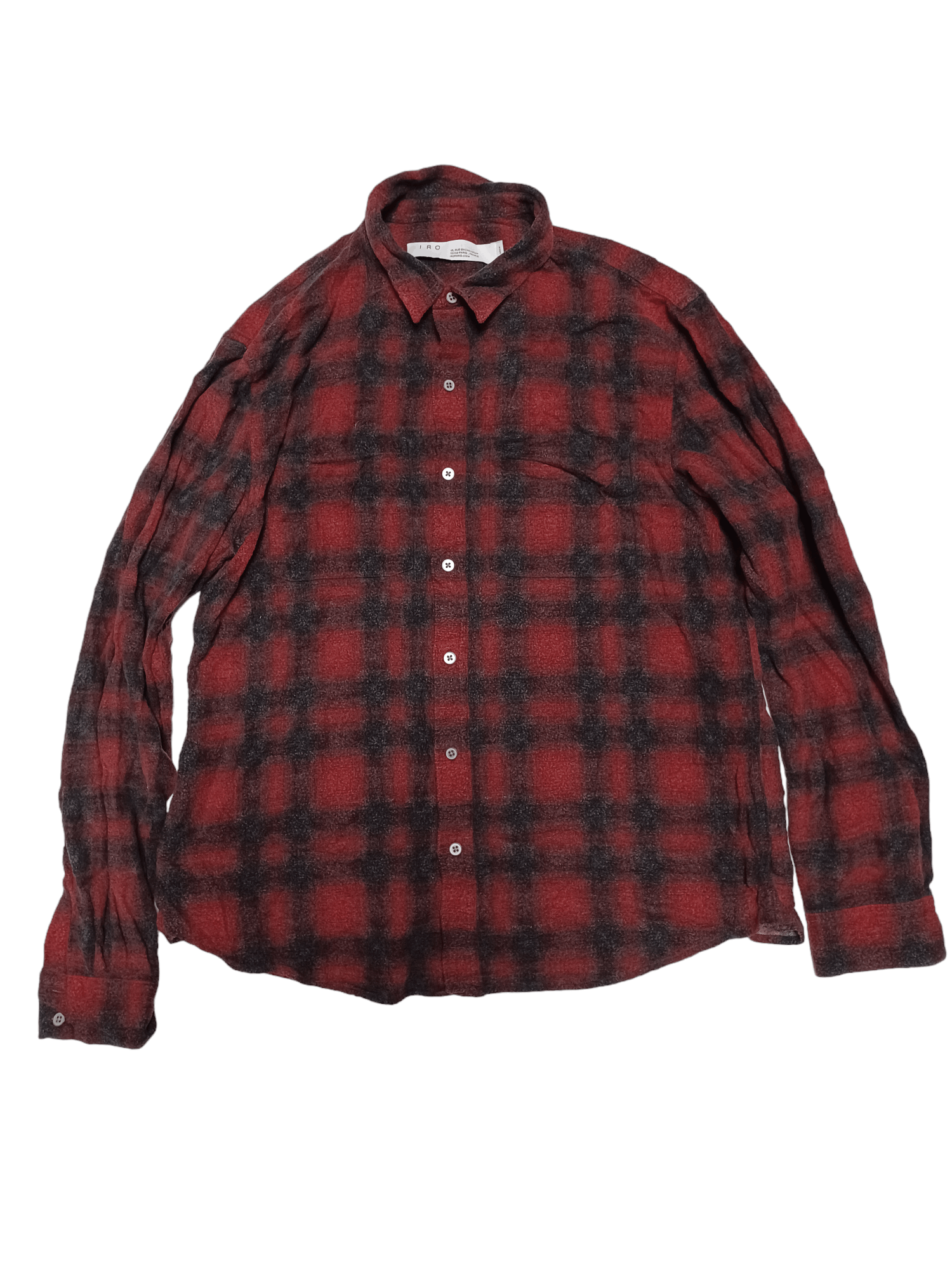 Iro IRO PARIS CHECKERED FLANEL SHIRT Size US XL / EU 56 / 4 - 1 Thumbnail