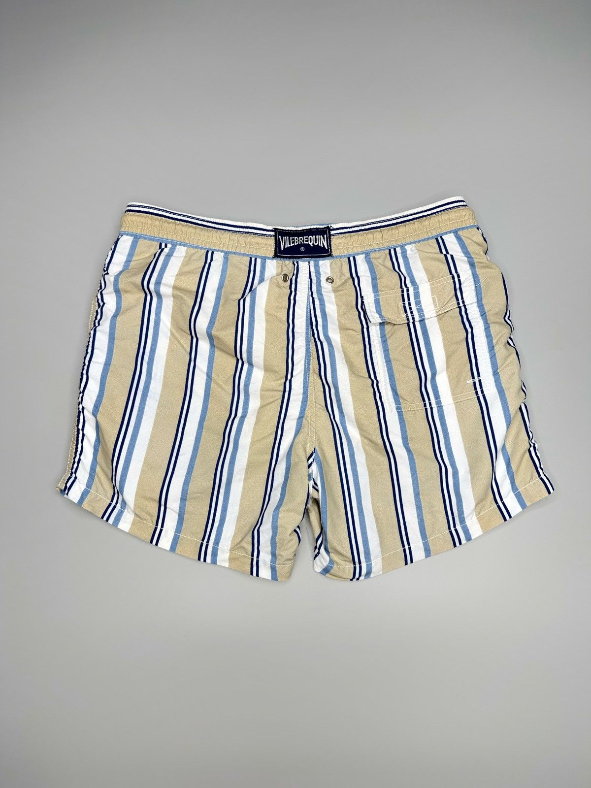 Vilebrequin Vintage Villebrequin Monogram Stripped Shorts Rare Size US 34 / EU 50 - 1 Thumbnail