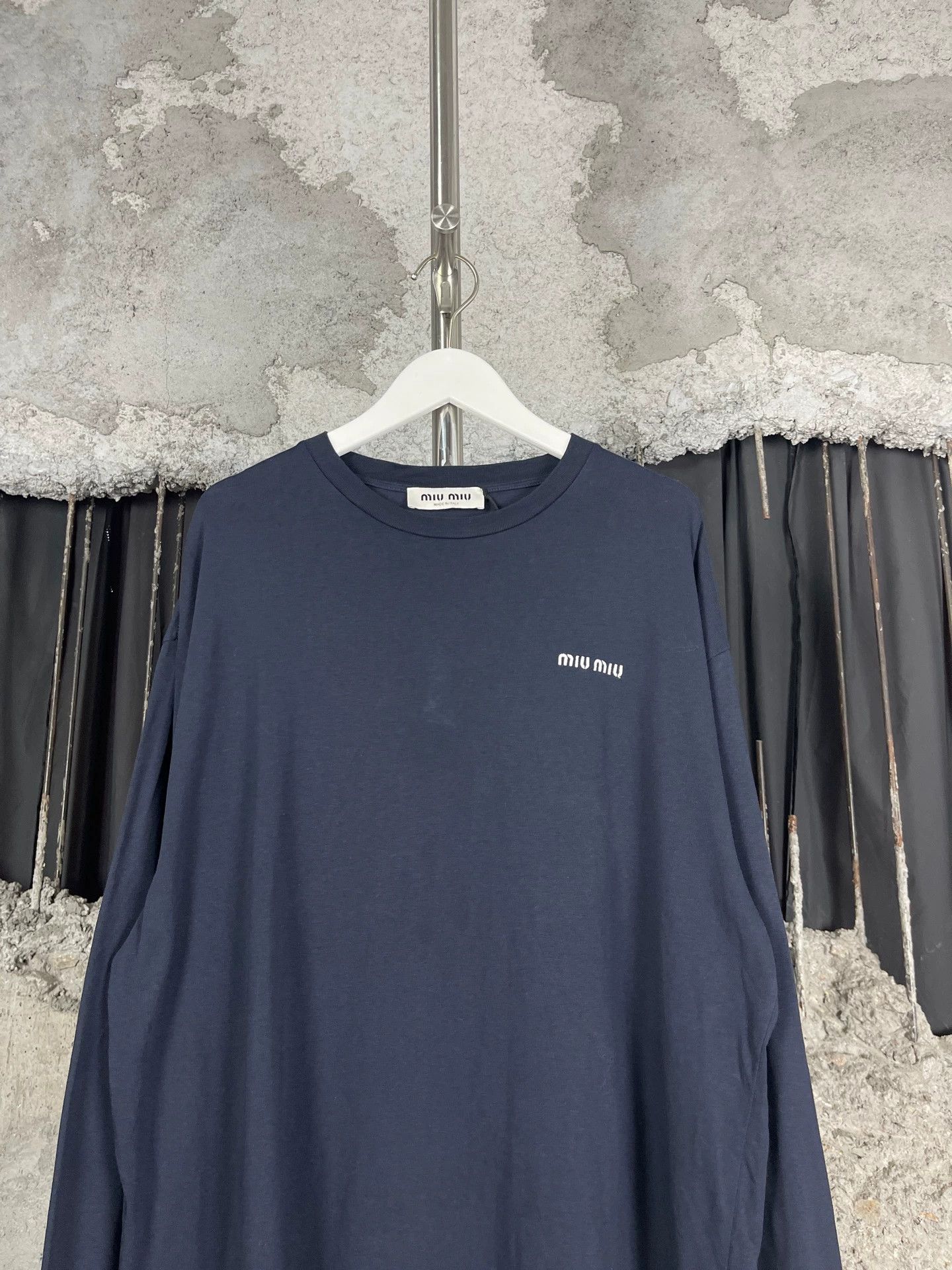 Miu Miu MIU MIU Embroidered Logo Long Sleeve S (New) Size US S / EU 44-46 / 1 - 3 Thumbnail