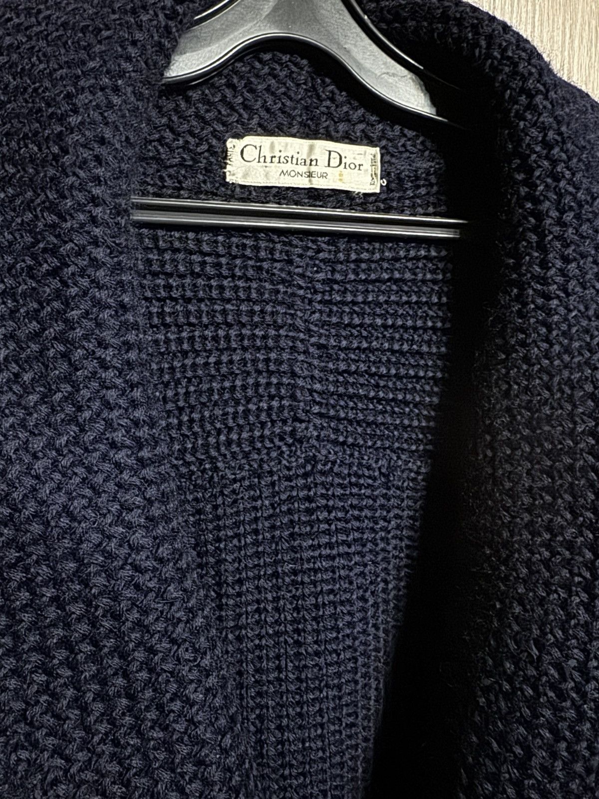 Christian Dior Monsieur Christian Dior archive vintage heavy cardigan coat Size US M / EU 48-50 / 2 - 5 Thumbnail