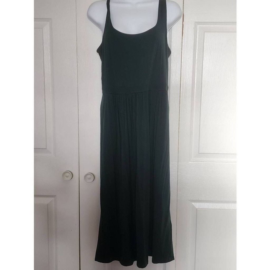 Other Daily Ritual Forest Green Dress Size L / US 10 / IT 46 - 2 Thumbnail