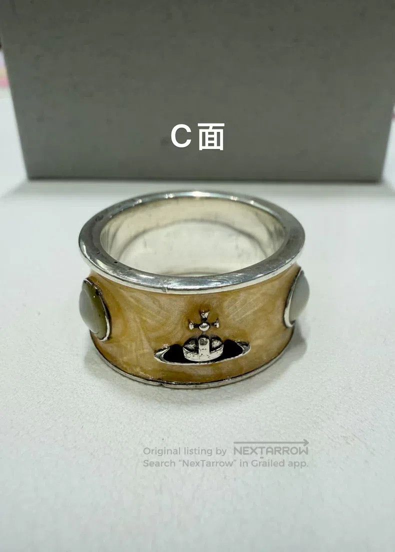 Vivienne Westwood Vivienne Westwood Saturn Ring Size ONE SIZE - 3 Thumbnail