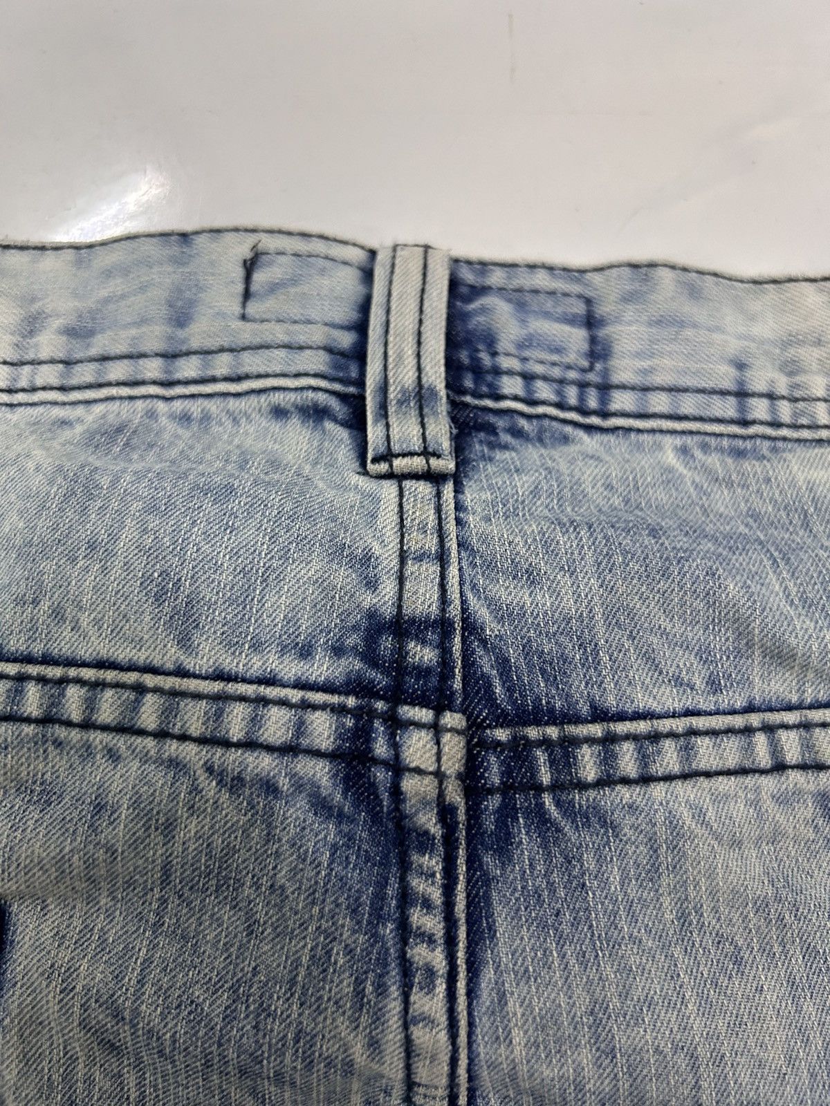 Southpole × Vintage 💥Vintage Southpole Denim Distressed Blue Wash Jeans Size US 42 / EU 58 - 13 Thumbnail