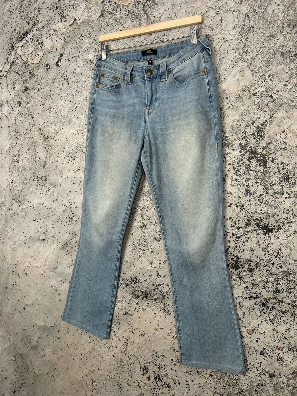 True Religion True Religion Becca Mid Rise Bootcut Jeans Denim Pants Size US 29 - 3 Thumbnail