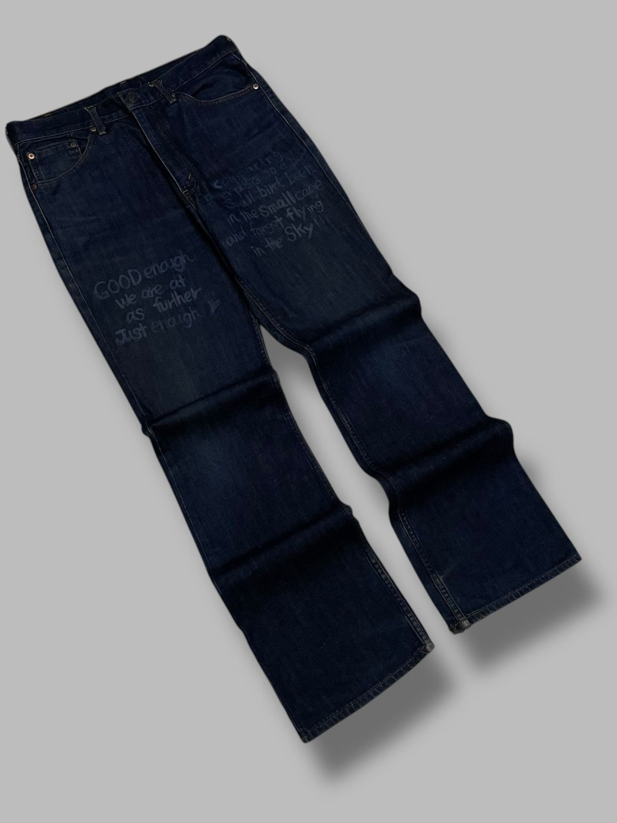 Levi's Vintage Clothing Vintage Og 1990s Original Levis 517 Poem Flared Style Denim Size US 32 / EU 48 - 2 Thumbnail