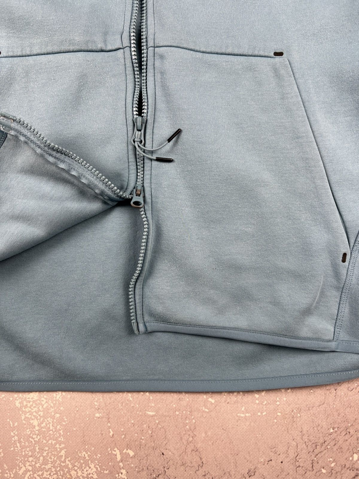 Nike Nike Tech Fleece Baby Blue Hoodie Jacket Maduro Style Size US XL / EU 56 / 4 - 6 Thumbnail