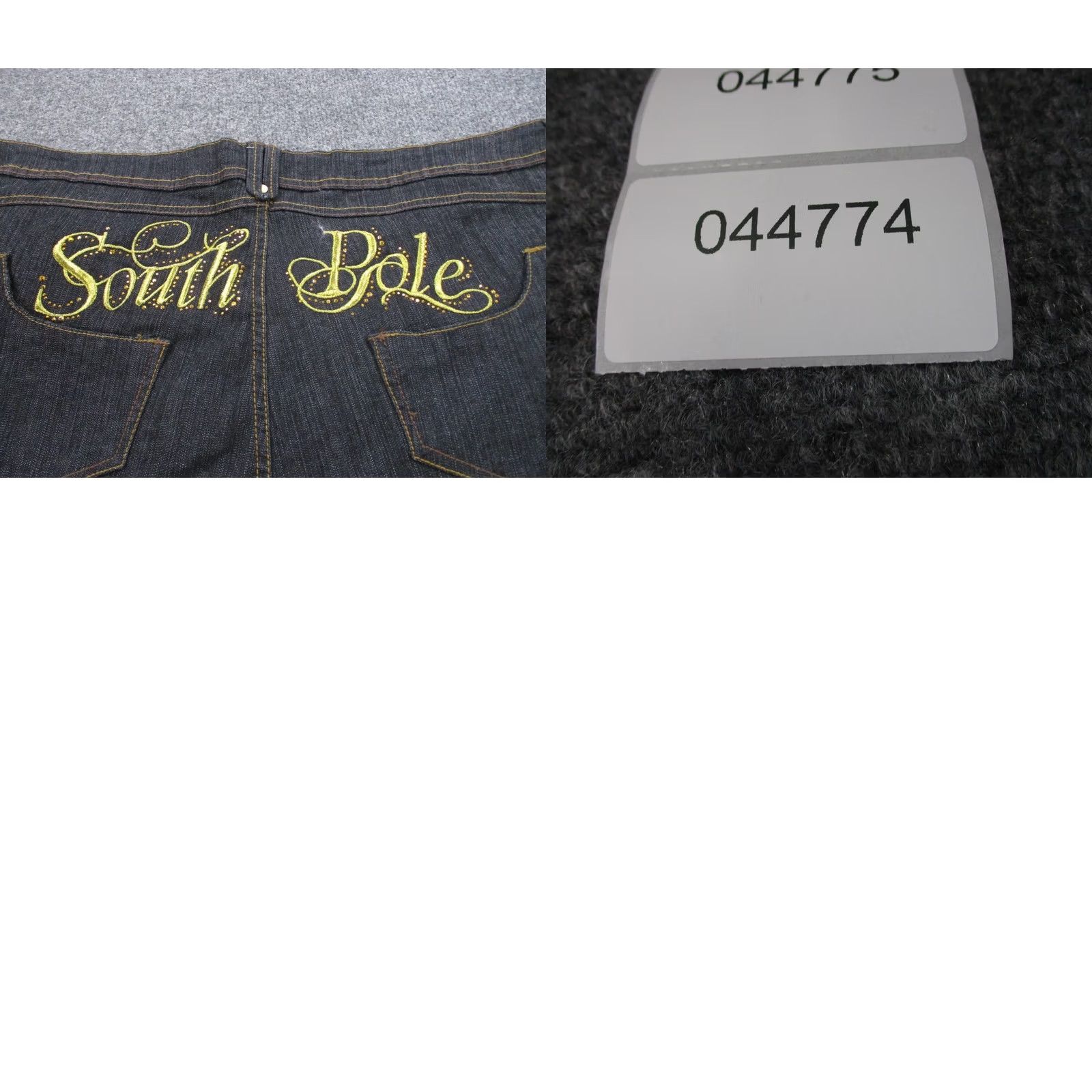 Southpole VINTAGE South Pole Jeans Shorts Womens 22 Blue Denim Wide Leg Bermuda Plus Size Embroidered Y2K 90s Skater Womens Size 28" / US 6 / IT 42 - 9 Thumbnail