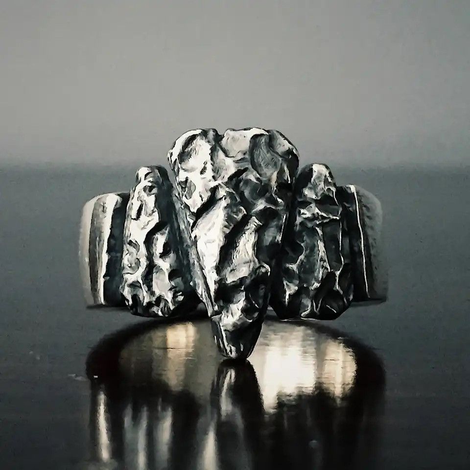 Jewelry × Vintage Vintage Nordic Arrow Stainless Steel Ring Size ONE SIZE - 1 Thumbnail