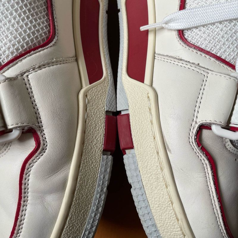 Louis Vuitton Louis Vuitton Retro White Red Trainer Sneakers -2508 Size US 8.5 / EU 41-42 - 7 Thumbnail
