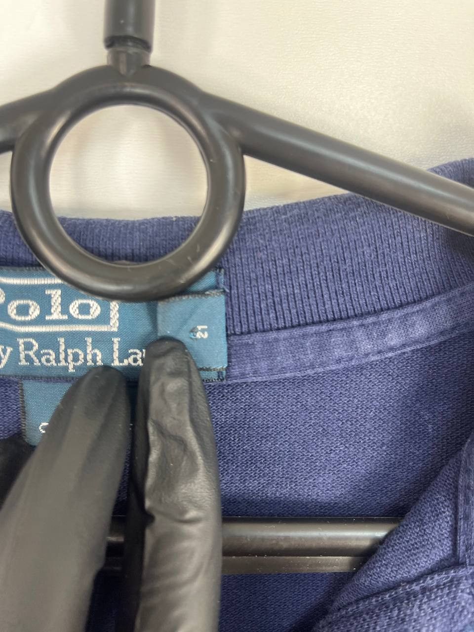 Polo Ralph Lauren Polo Ralph Lauren Custom Fit Navy Polo L Size US L / EU 52-54 / 3 - 4 Thumbnail