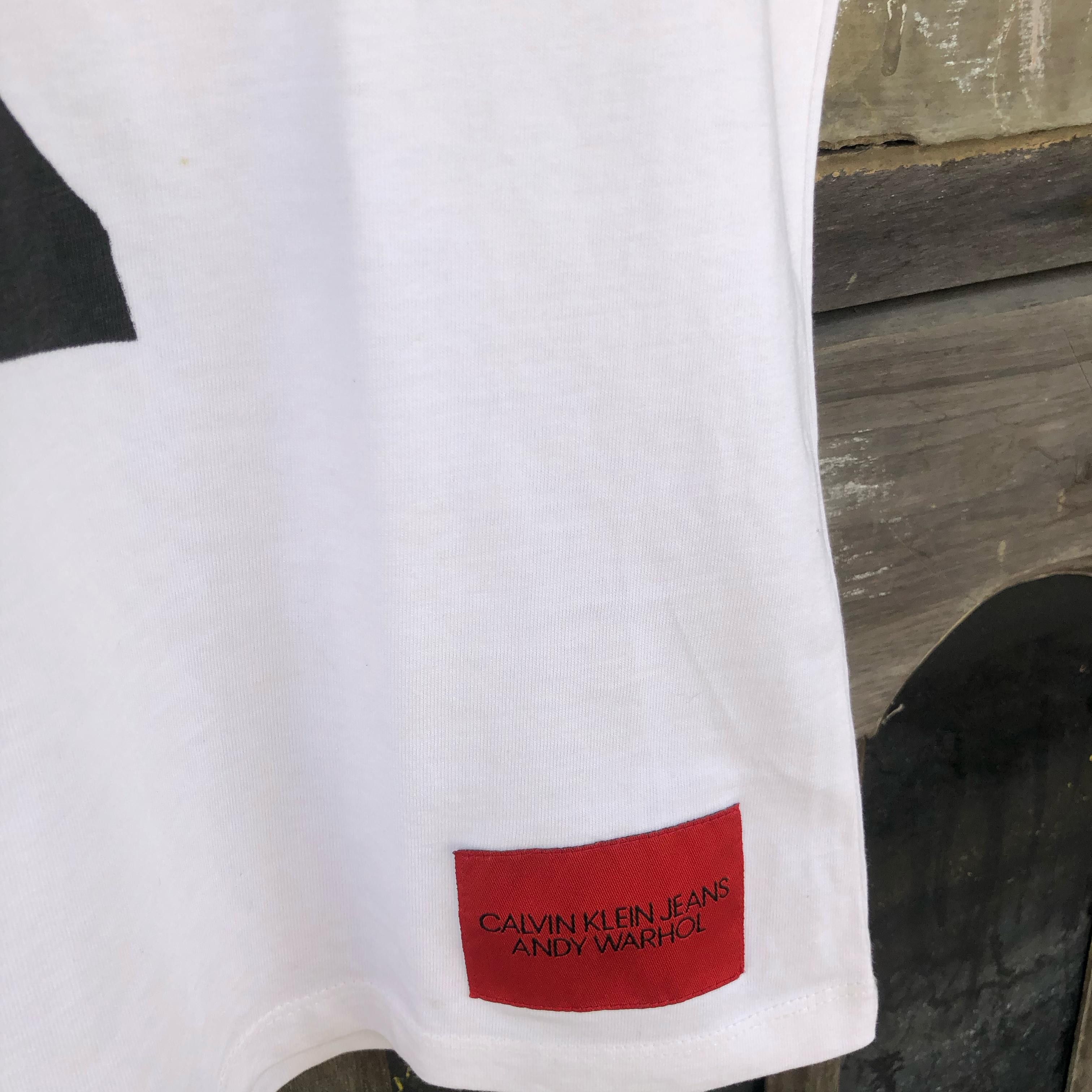 Andy Warhol × Calvin Klein 205W39NYC × Raf Simons Calvin Klein Andy Warhol tee by Raf Simons Size US L / EU 52-54 / 3 - 3 Thumbnail