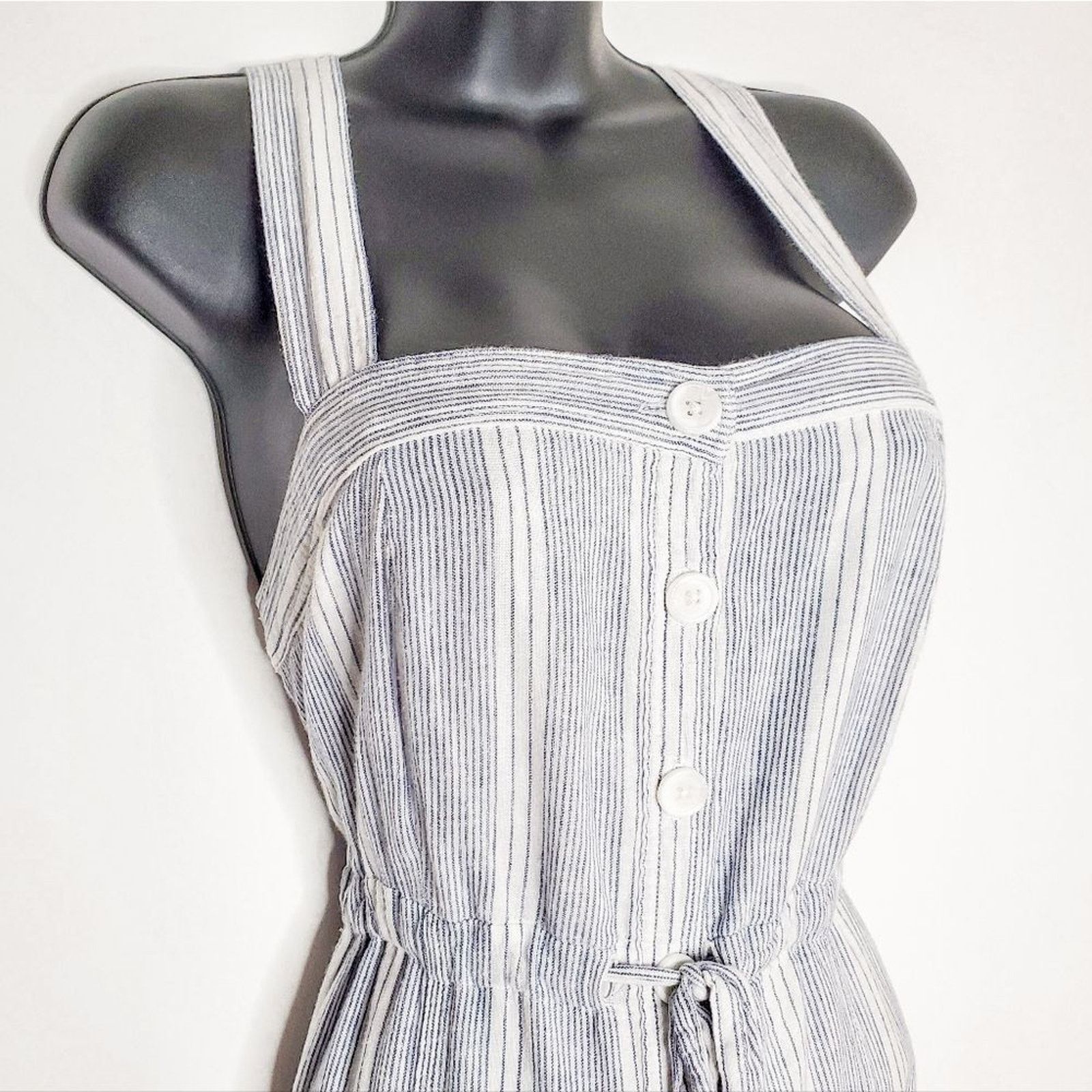 Rails Rails Blue White Alameda Cassia Sleeveless Dress Size S Size S / US 4 / IT 40 - 3 Thumbnail
